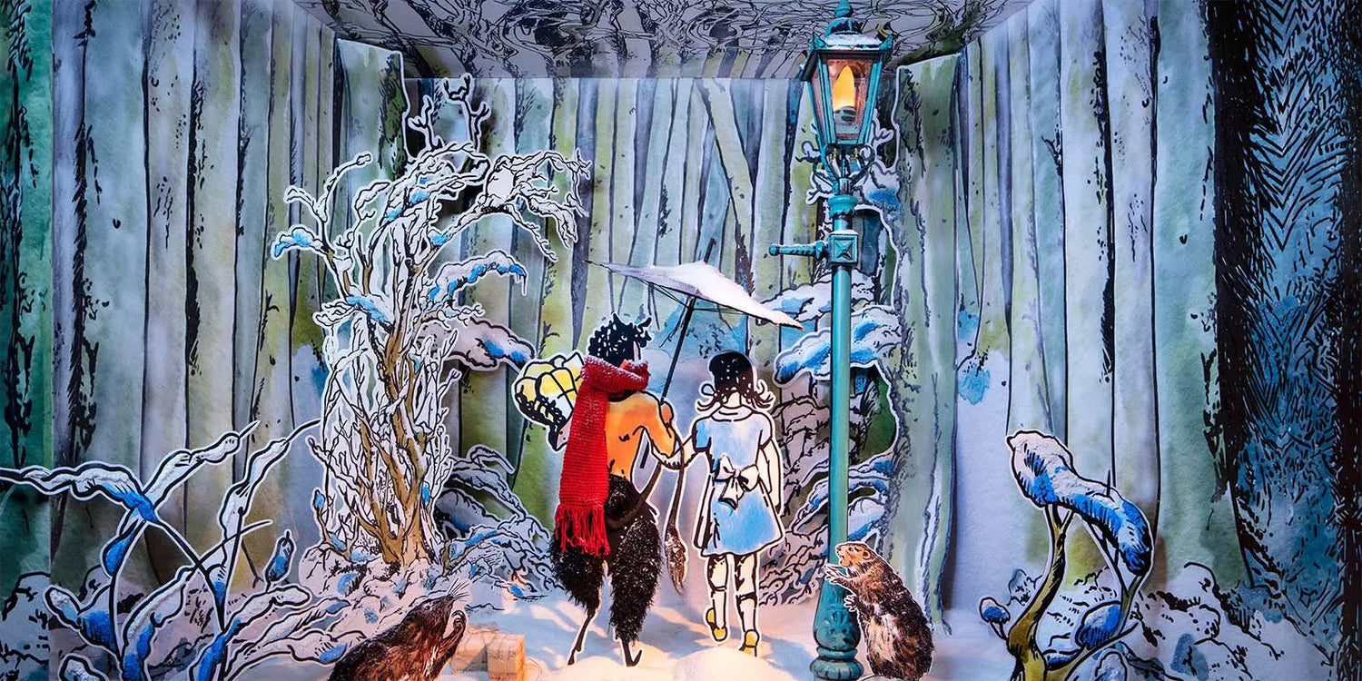 Fenwick 2023 Christmas Window: The Chronicles of Narnia: The Lion, The Witch and The Wardrobe