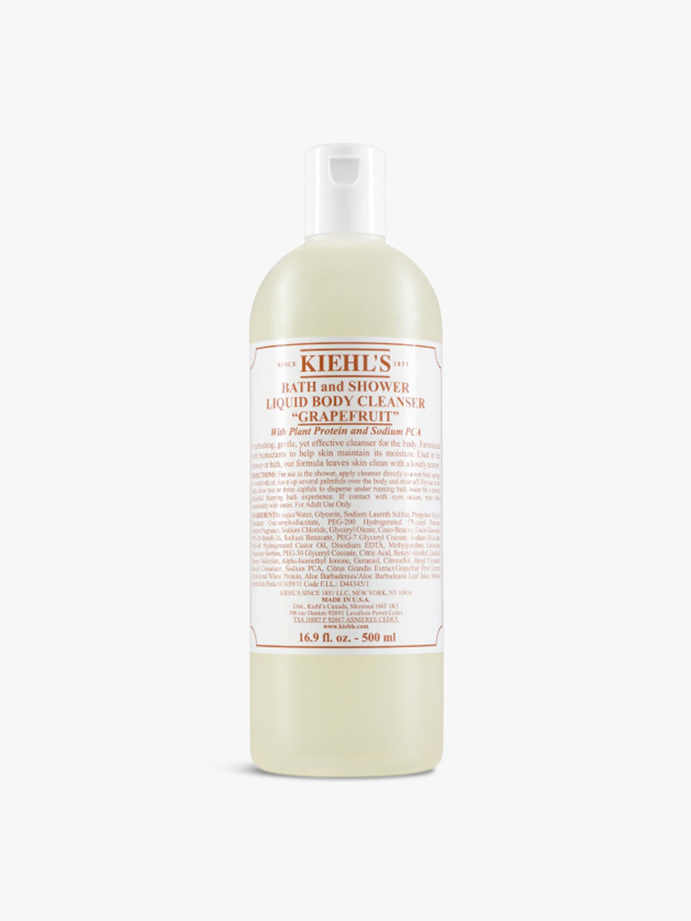 Grapefruit Bath and Shower Liquid Body Cleanser