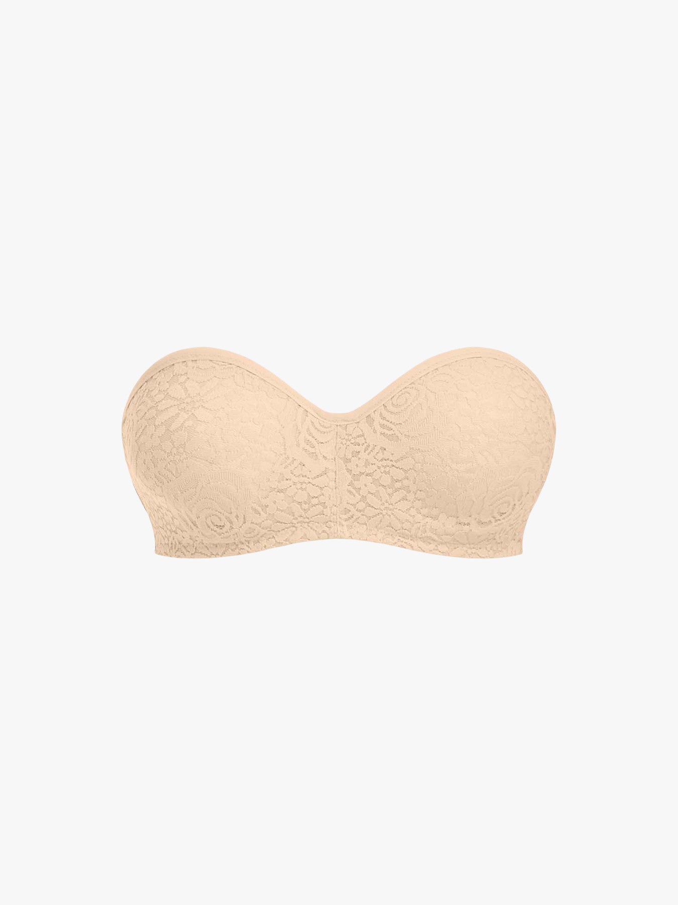 Halo Lace Strapless Bra