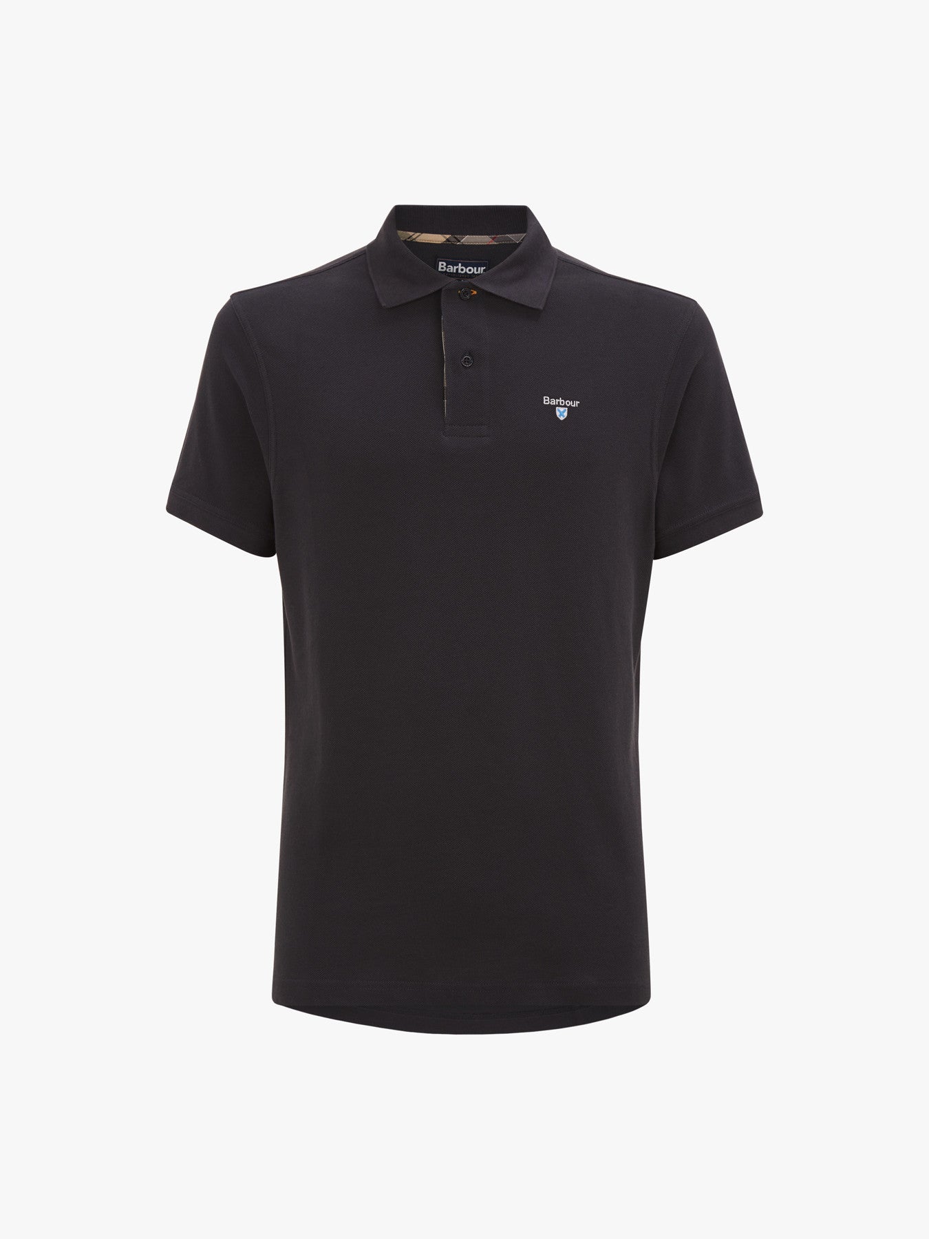 Tartan Pique Polo T-Shirt