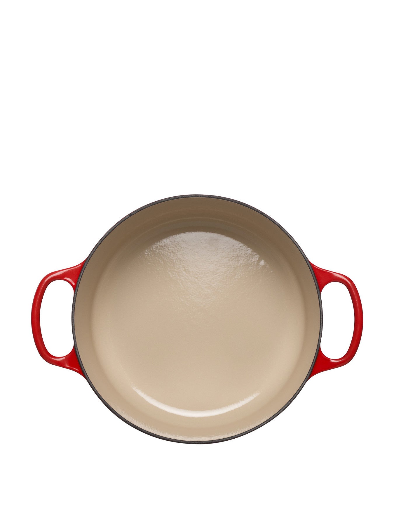 Cast Iron Round Casserole 24cm Cerise