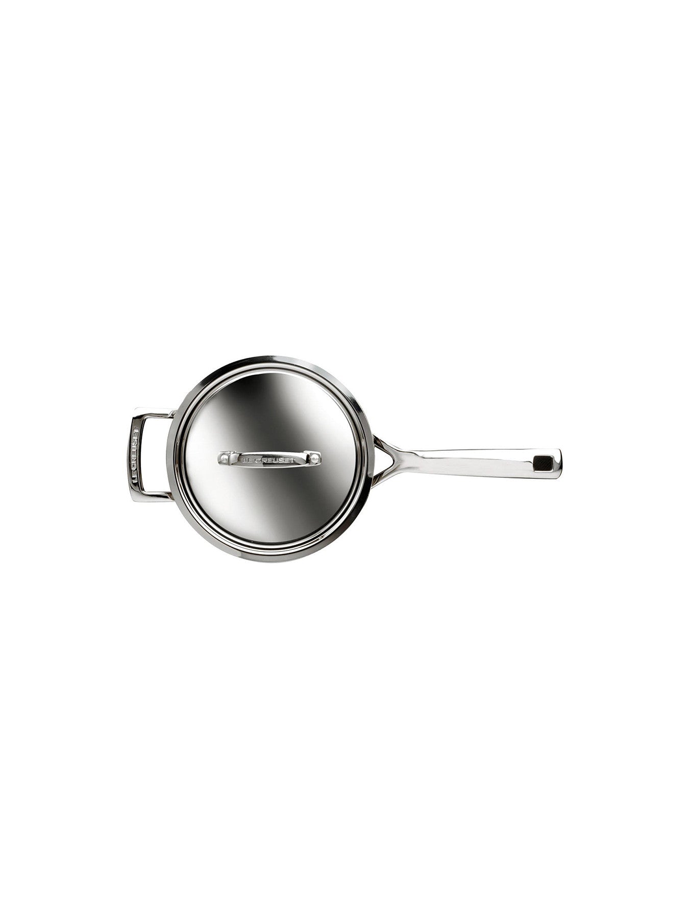3-Ply Stainless Steel Saucepan with Lid Helper Handle 18cm