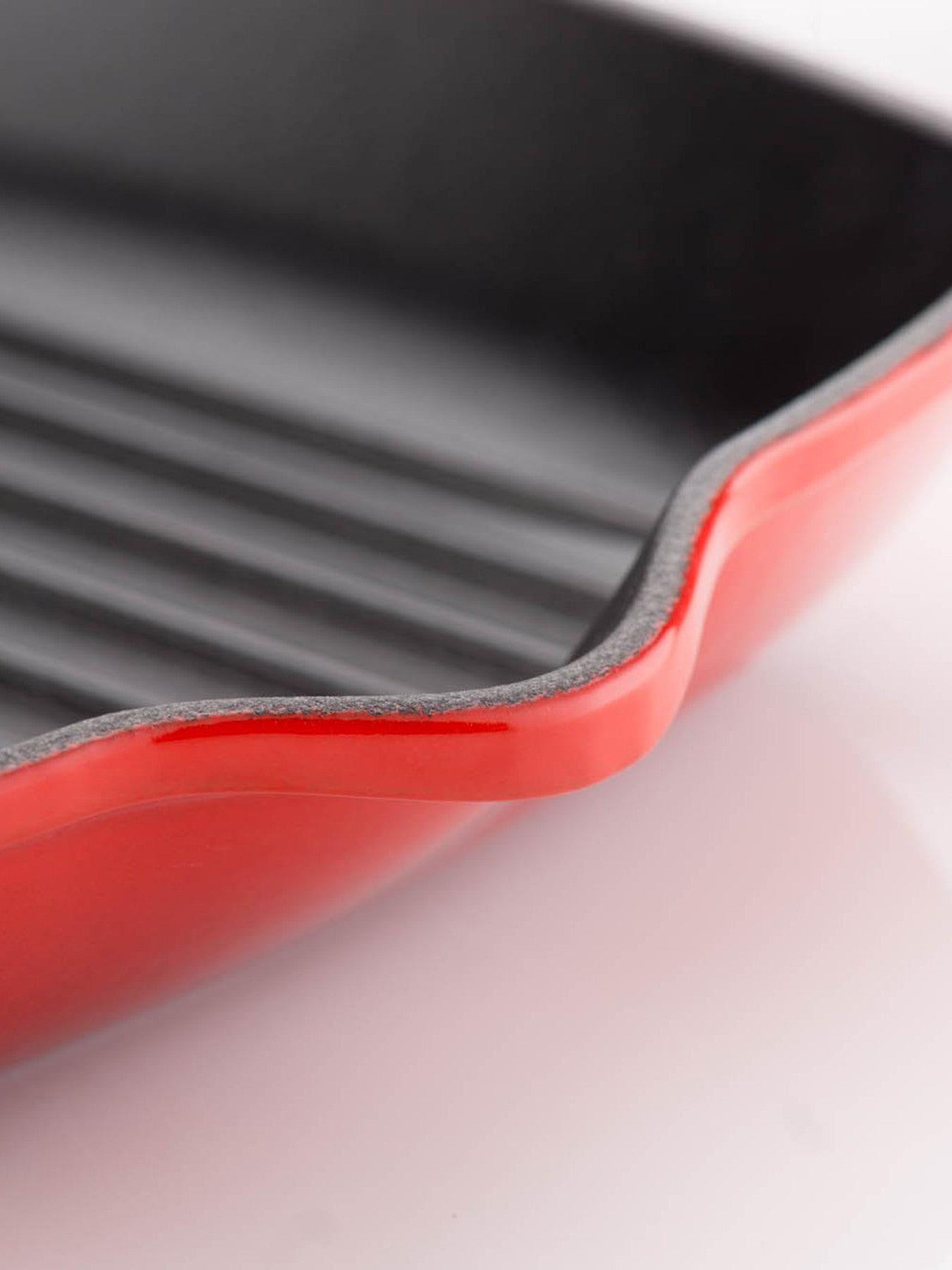 Signature Cast Iron Square Grillit 29cm Cerise