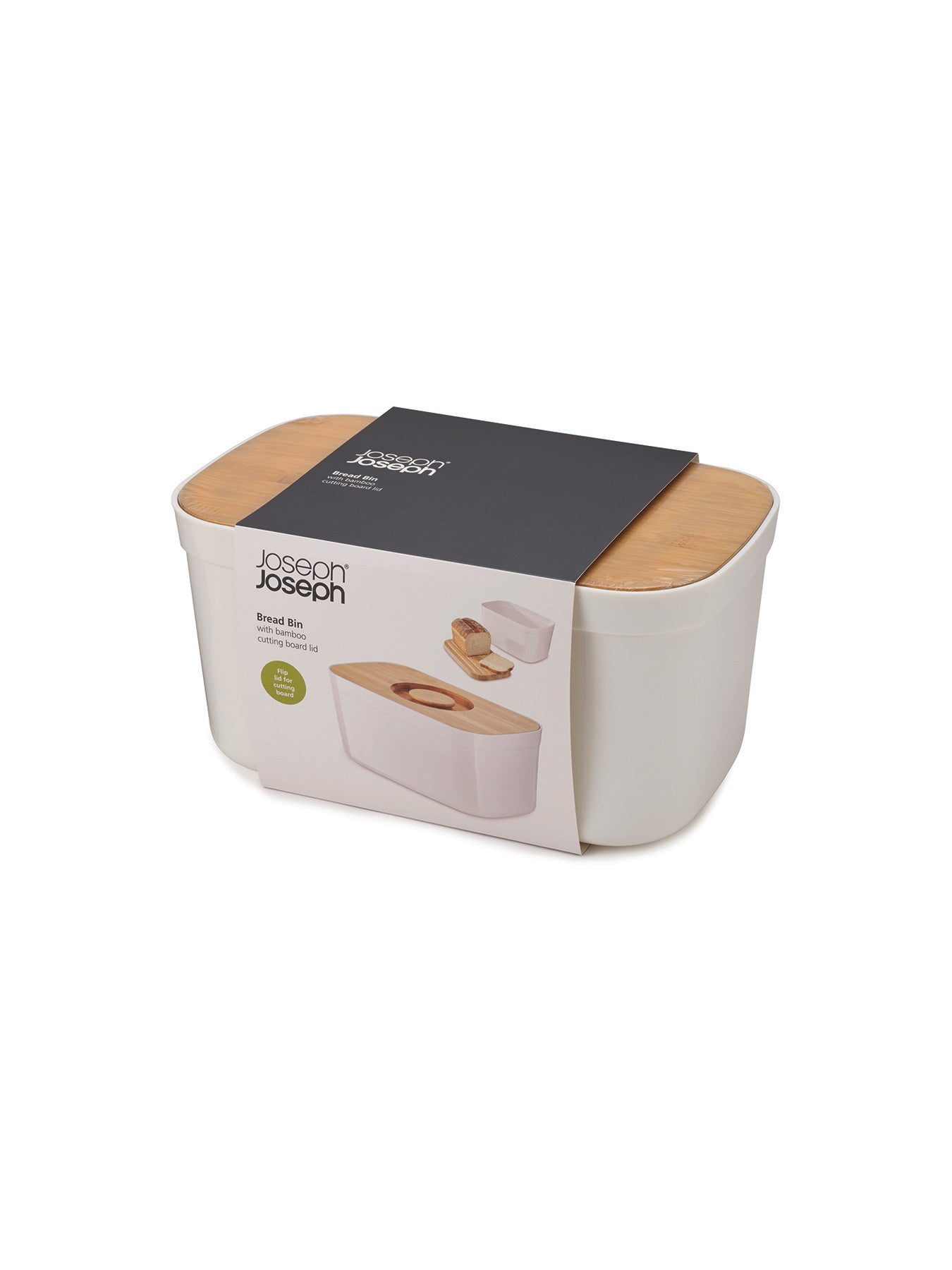 Bread Bin with Cutting Board Lid