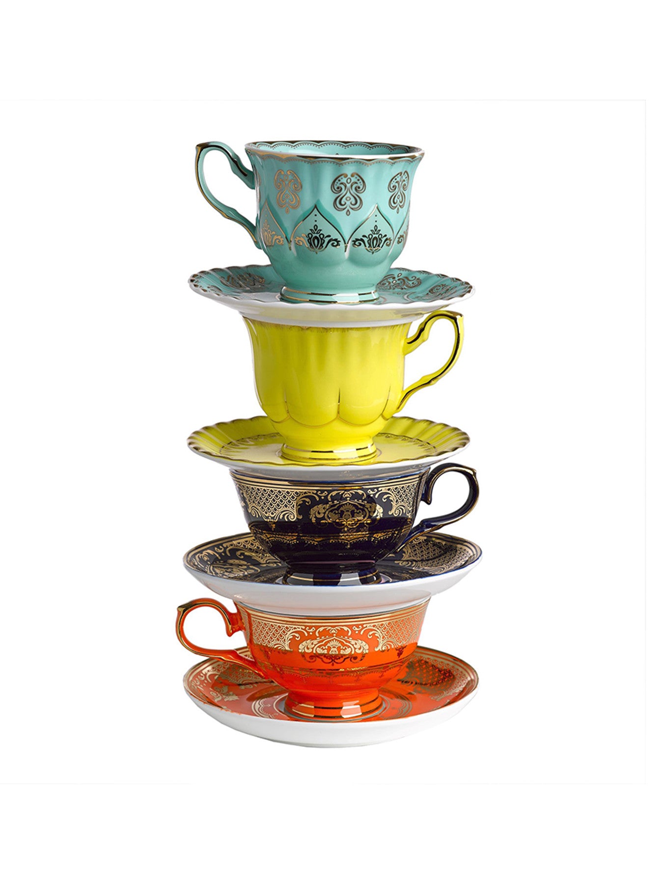 Grandpa Cup and Saucer Tea Set, Set of 4, 220ml
