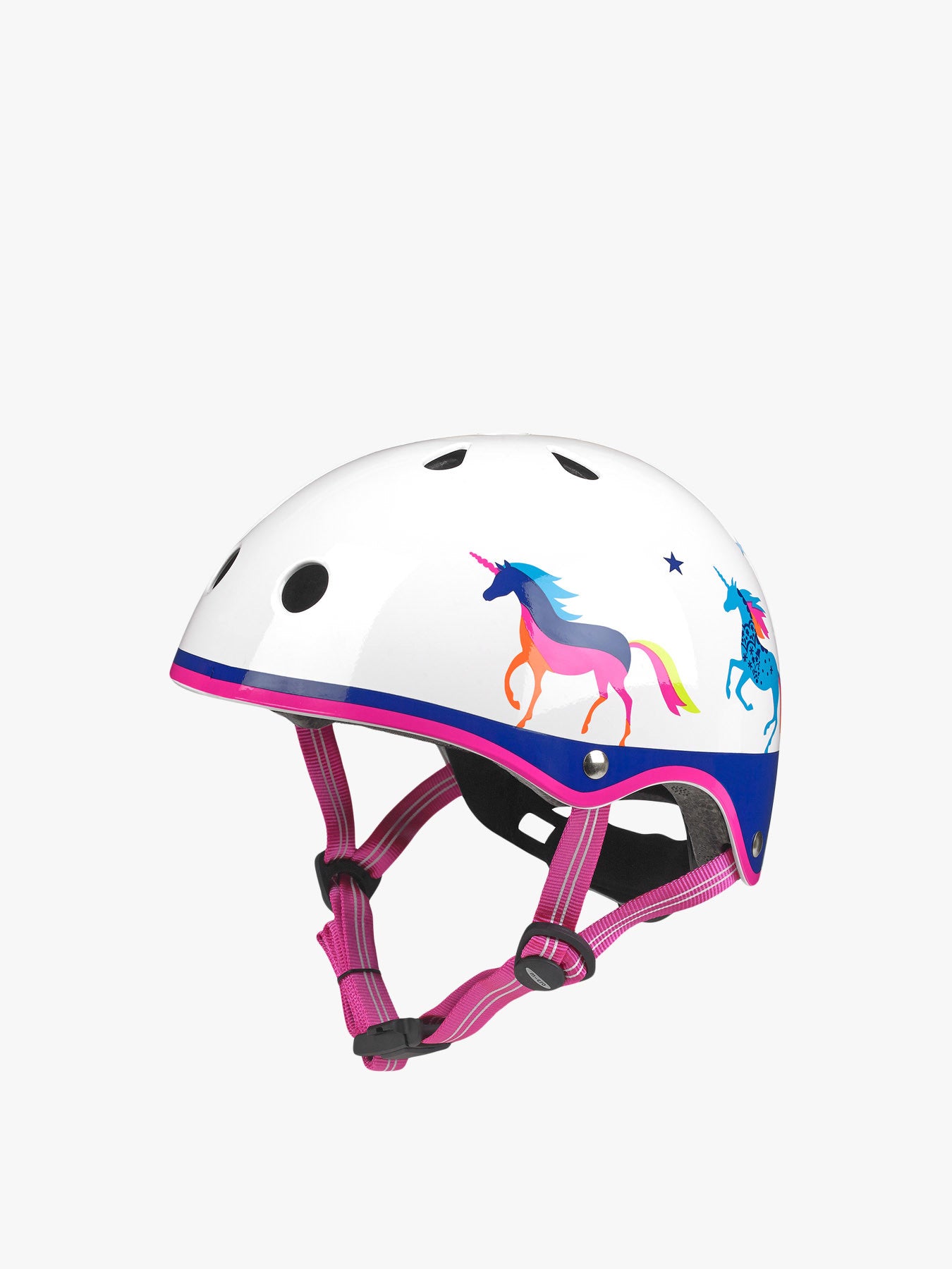 Maxi Foldable Scooter & Unicorn Helmet Bundle