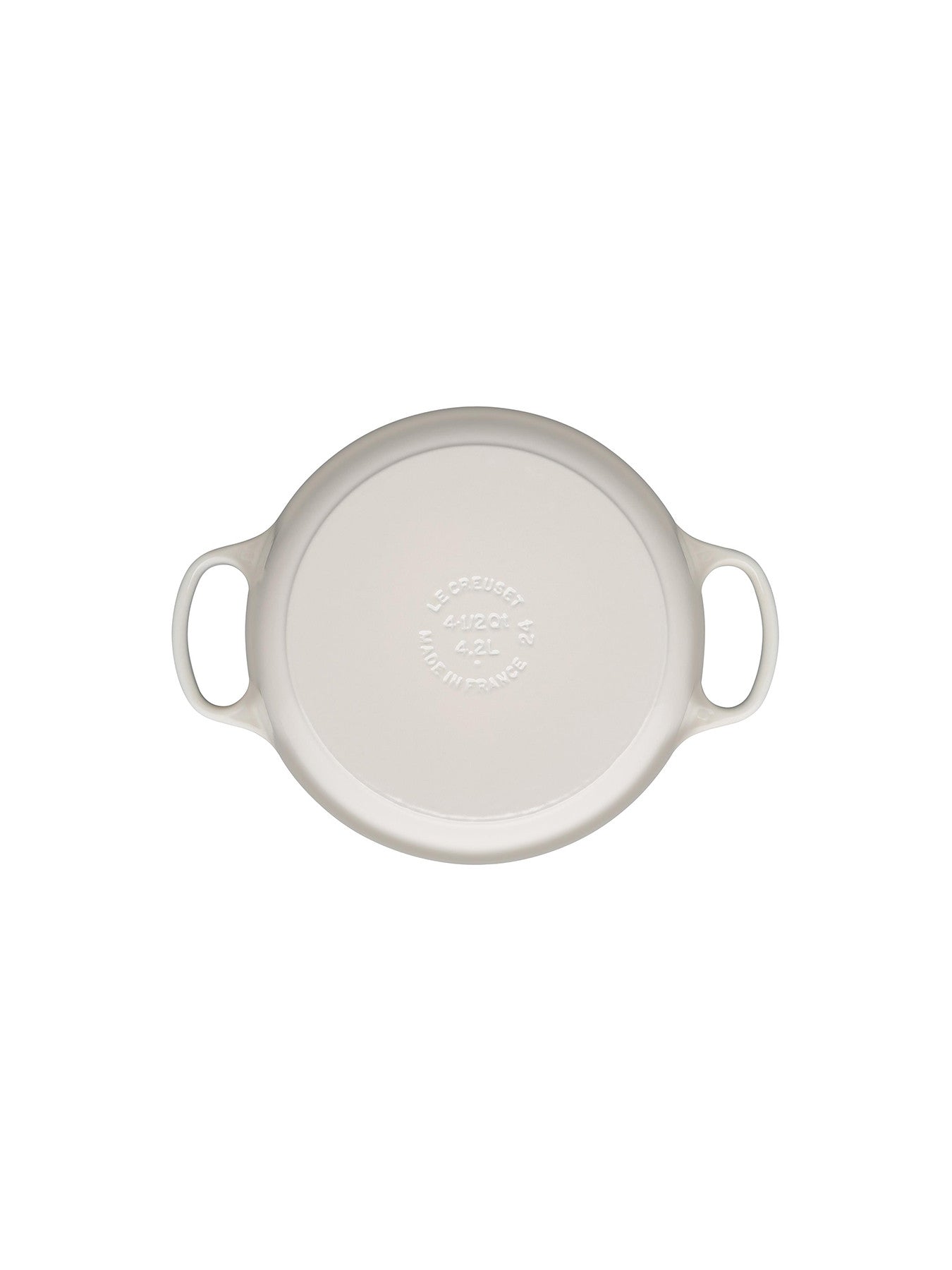 Cast Iron Round Casserole 24cm Meringue
