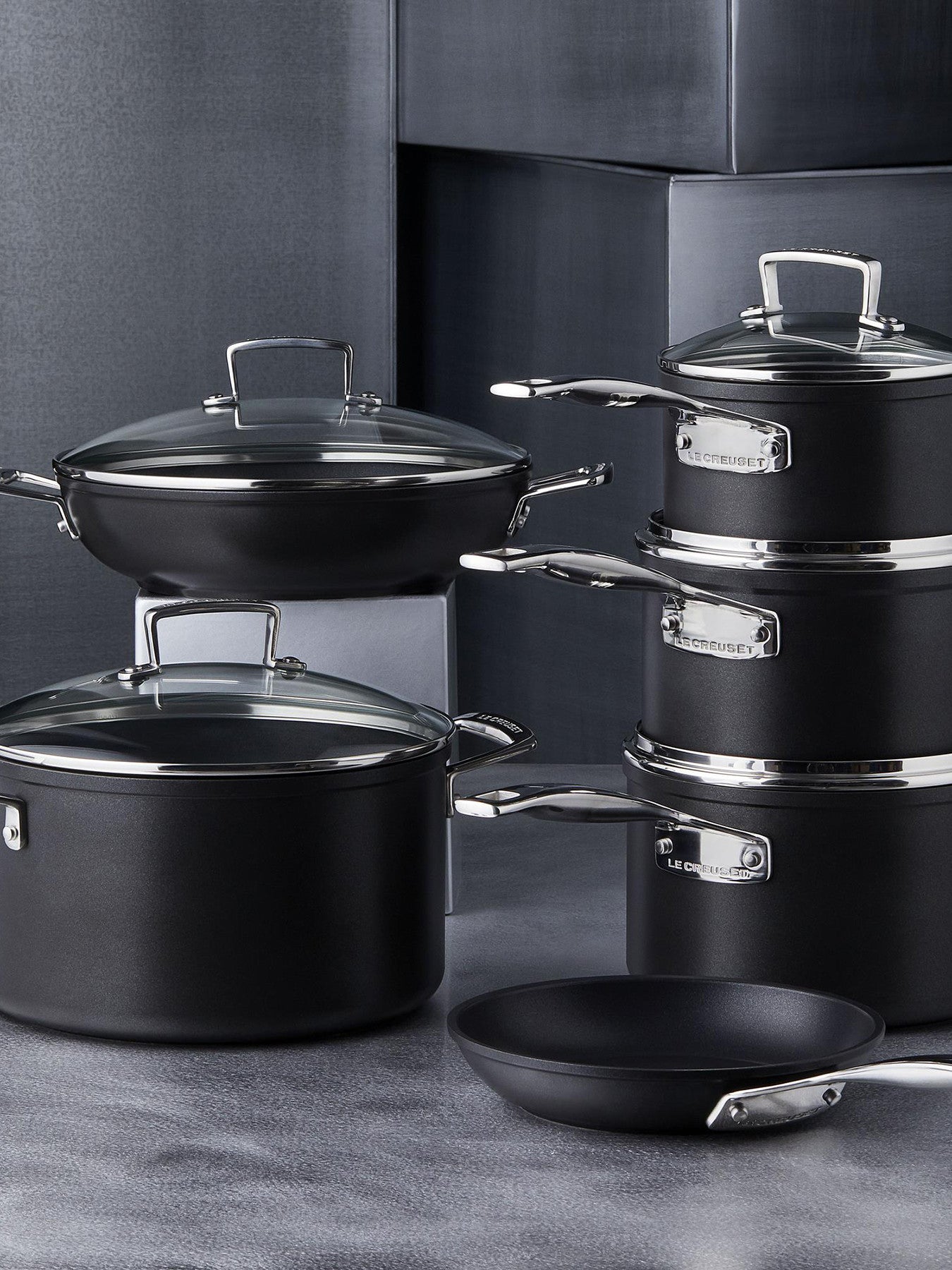 Toughened Non Stick Deep Casserole 28cm