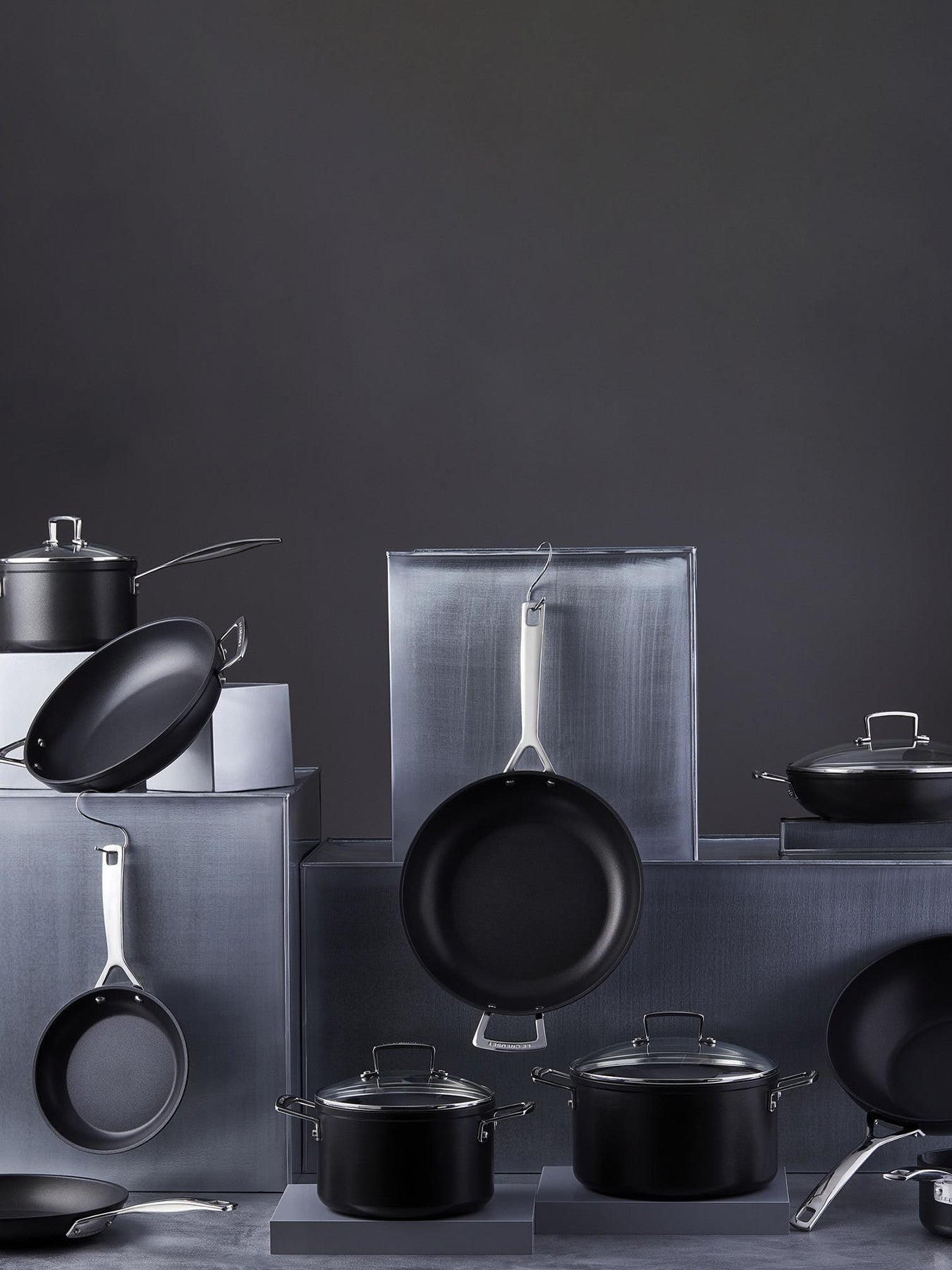 Toughened Non-Stick 3-piece Cookware Set