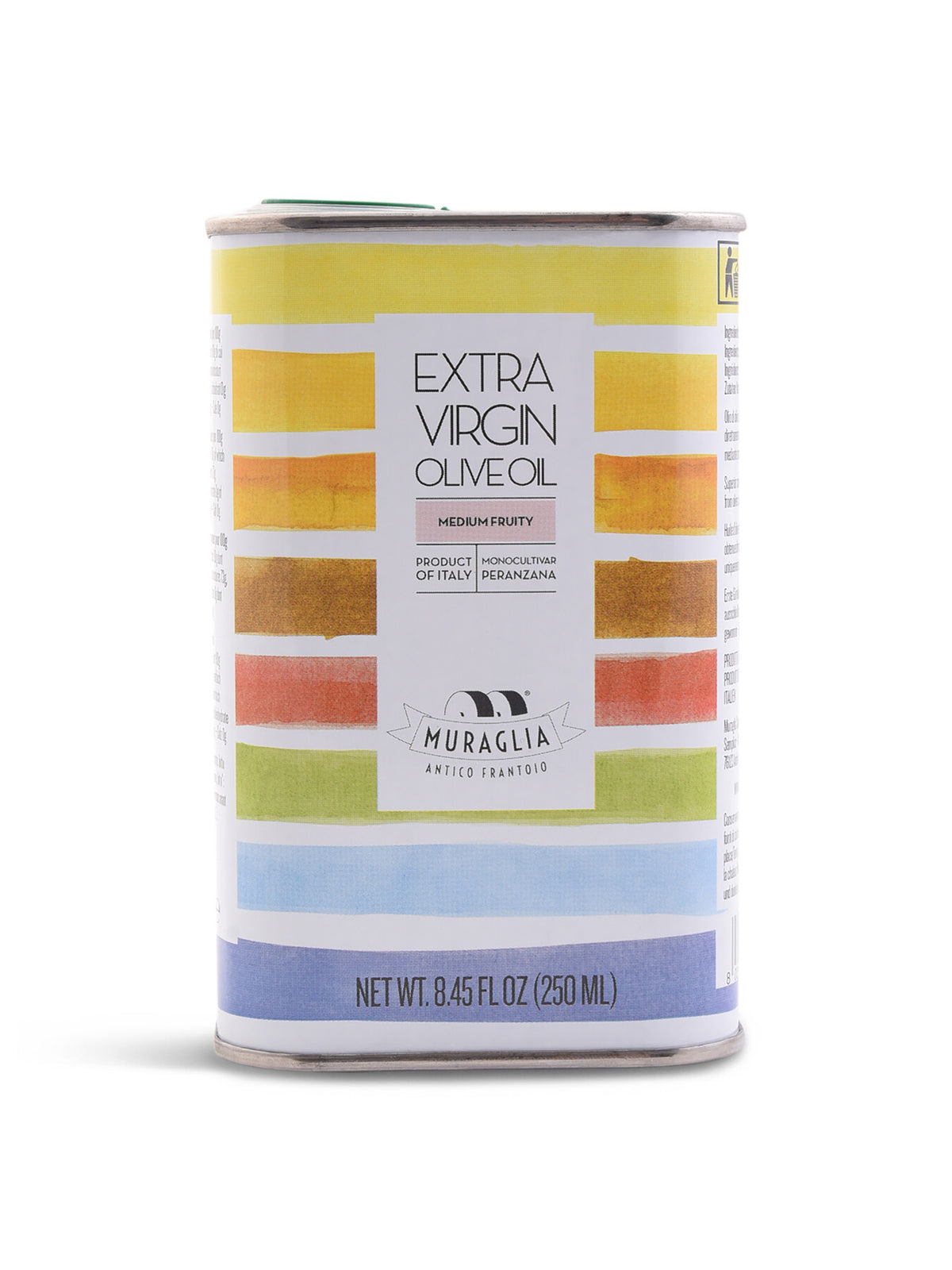 Fruity Extra Virgin Olive Oil in Rainbow Tin 250ml