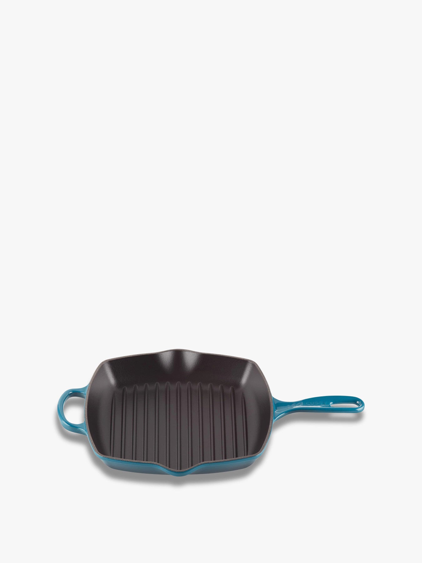 Signature Cast Iron Square Grillit 29cm Teal