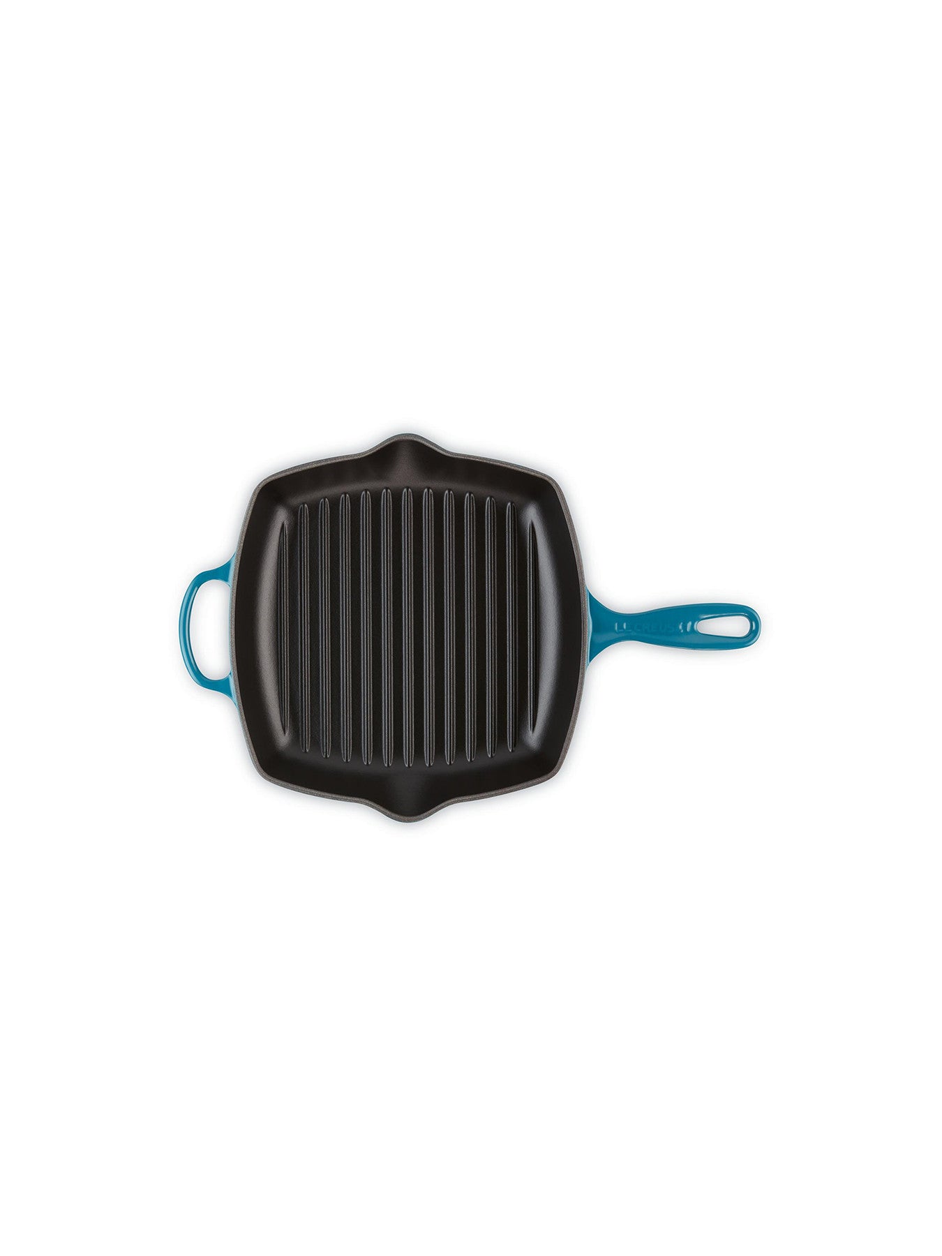Signature Cast Iron Square Grillit 29cm Teal