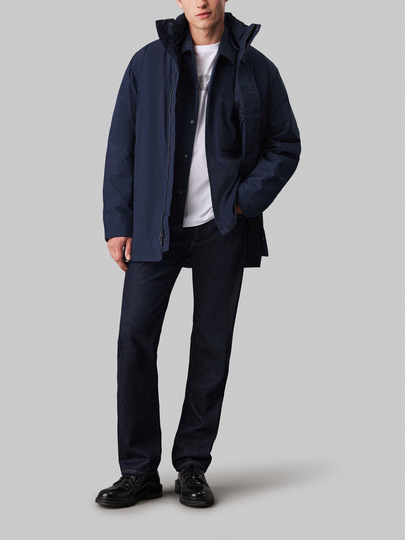 Mid Length Parka Jacket