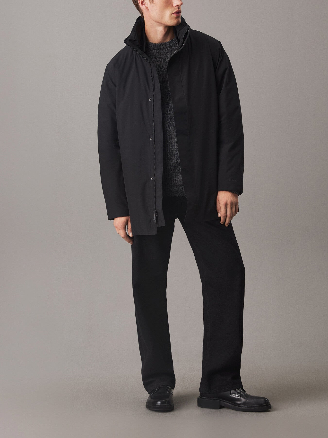 Mid Length Parka Jacket