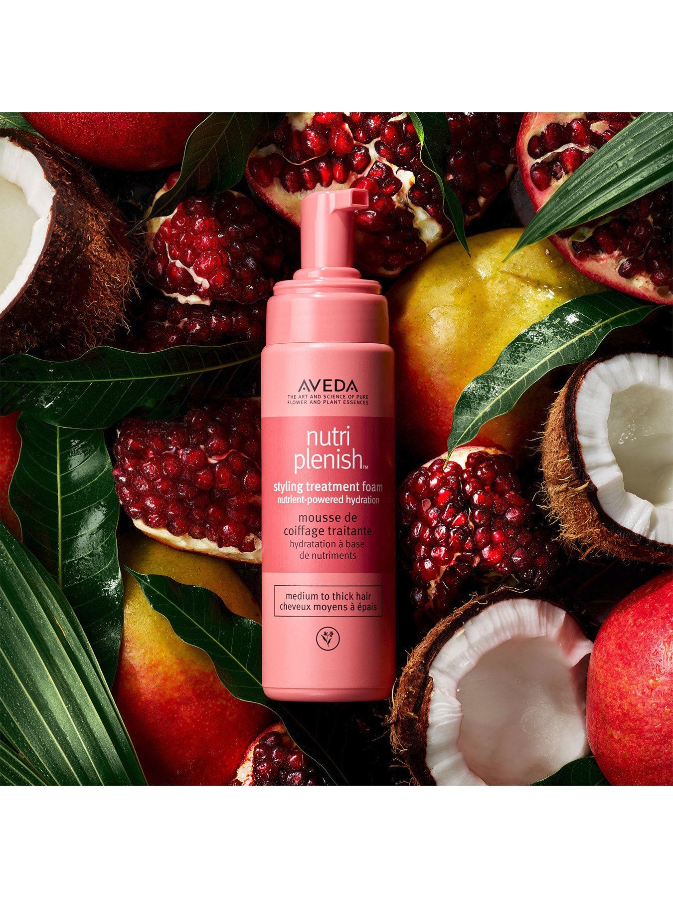 Nutriplenish hydrating liquid styling foam