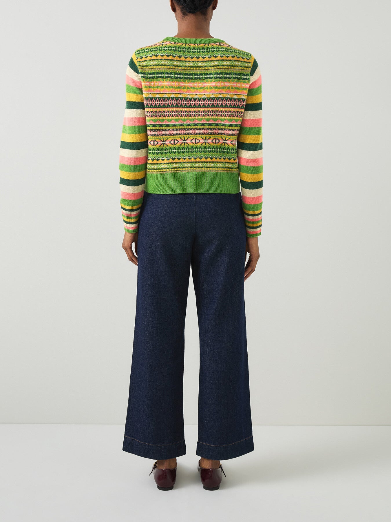 Greta Deep Indigo High Waist Straight Jean