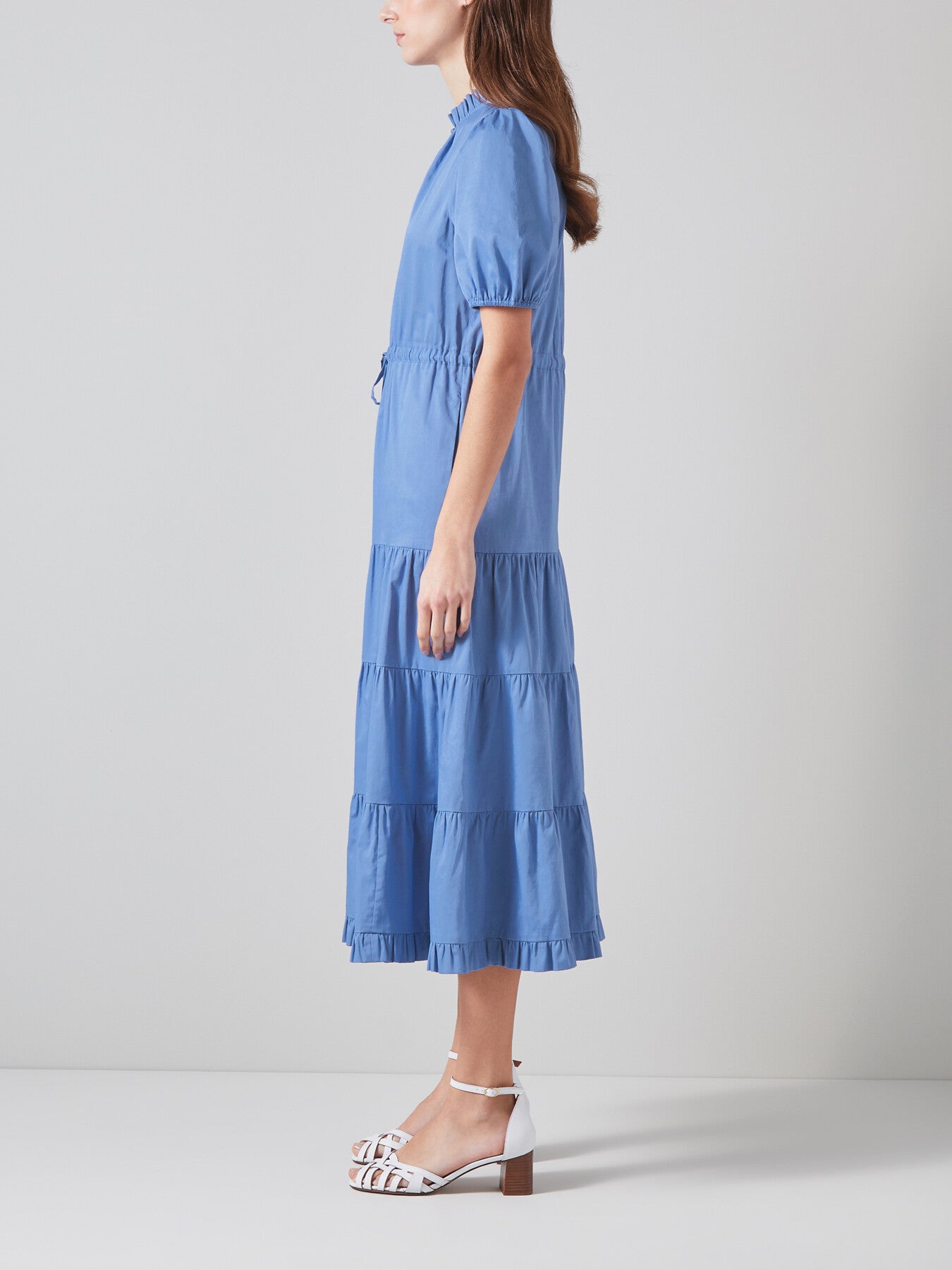 Hedy Organic Cotton Tiered Dress