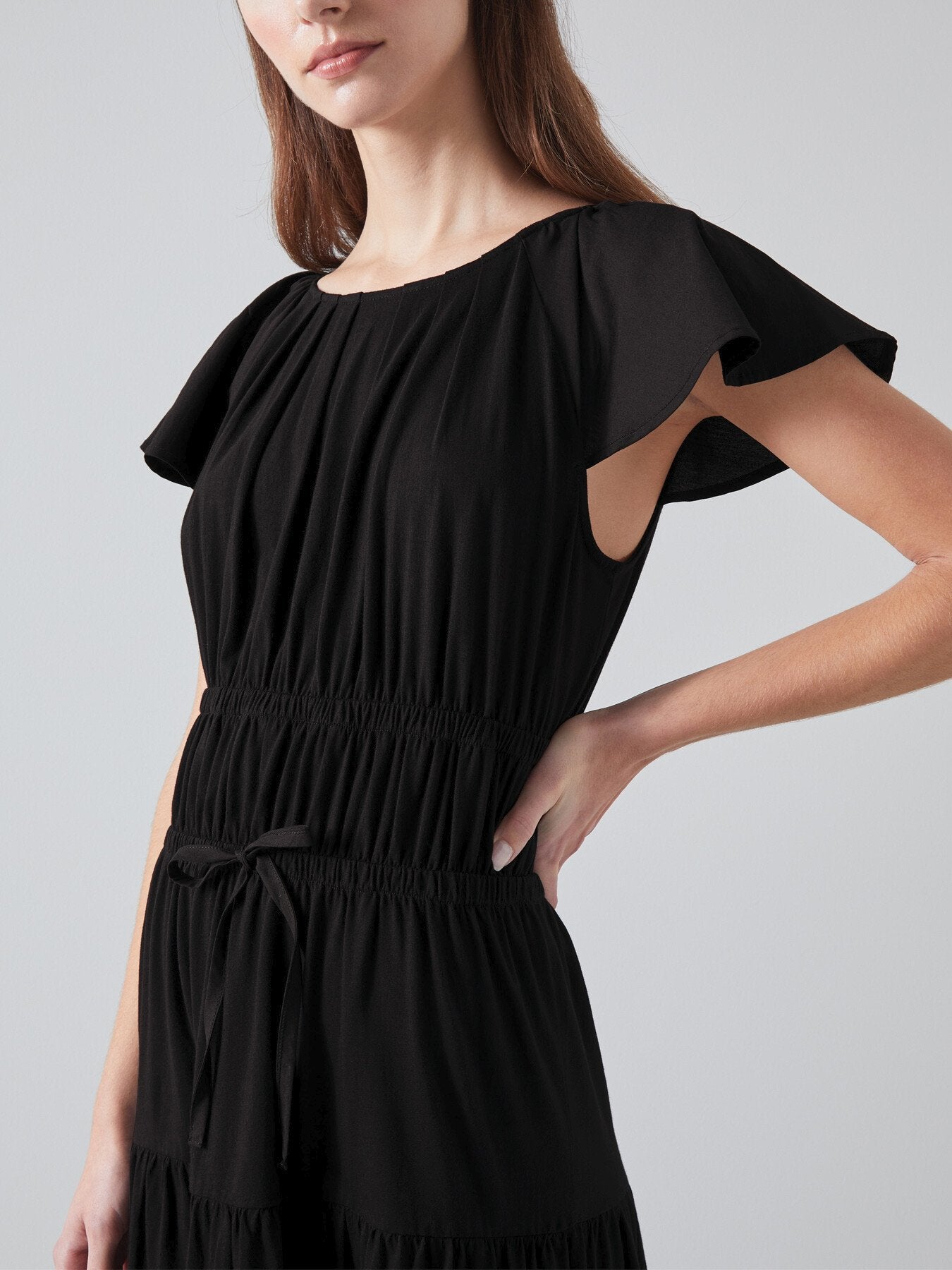 Carla Cotton-Lenzing™ Ecovero™ Viscose Maxi Dres