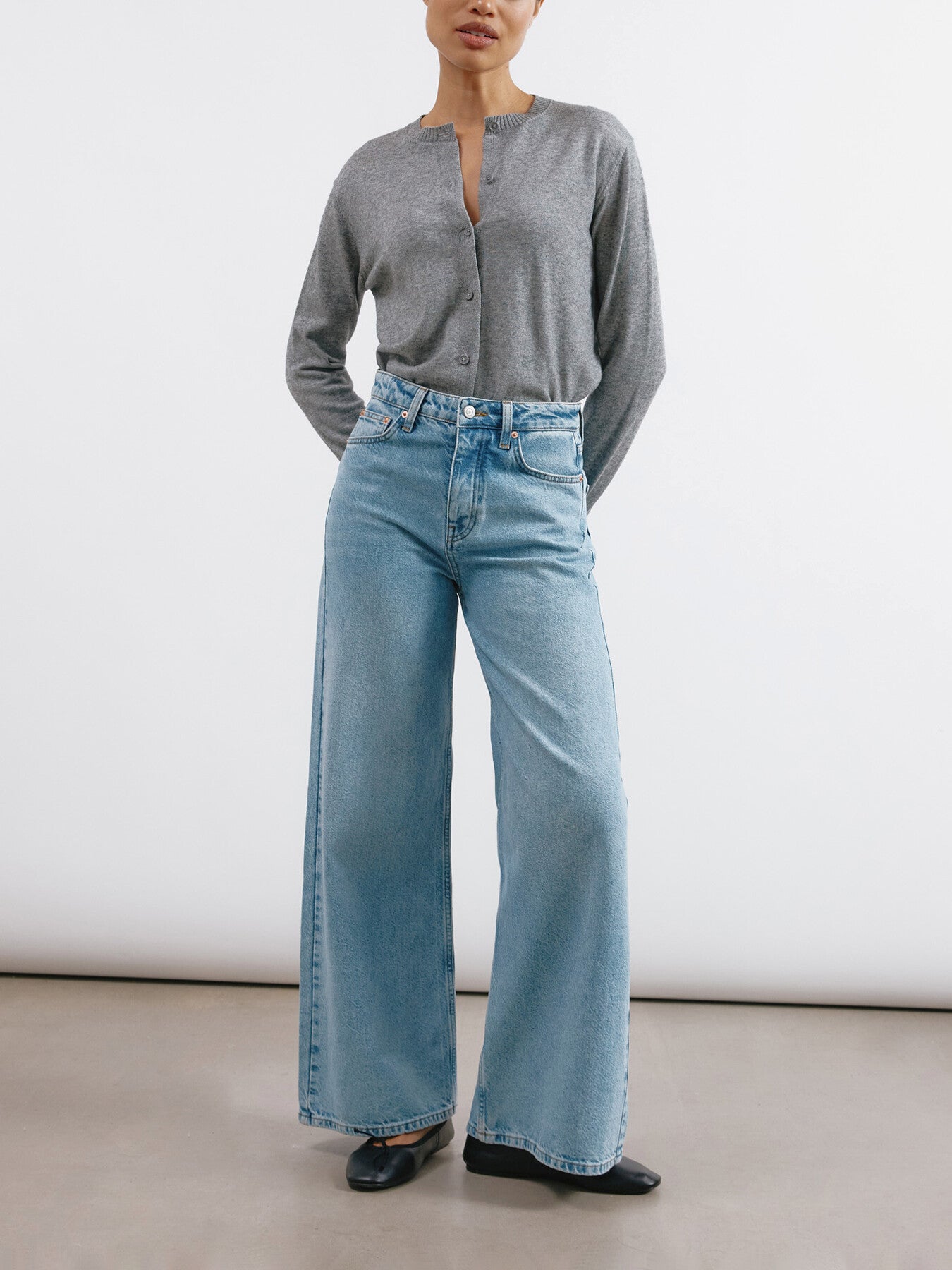 Full Length Wide Length Jeans