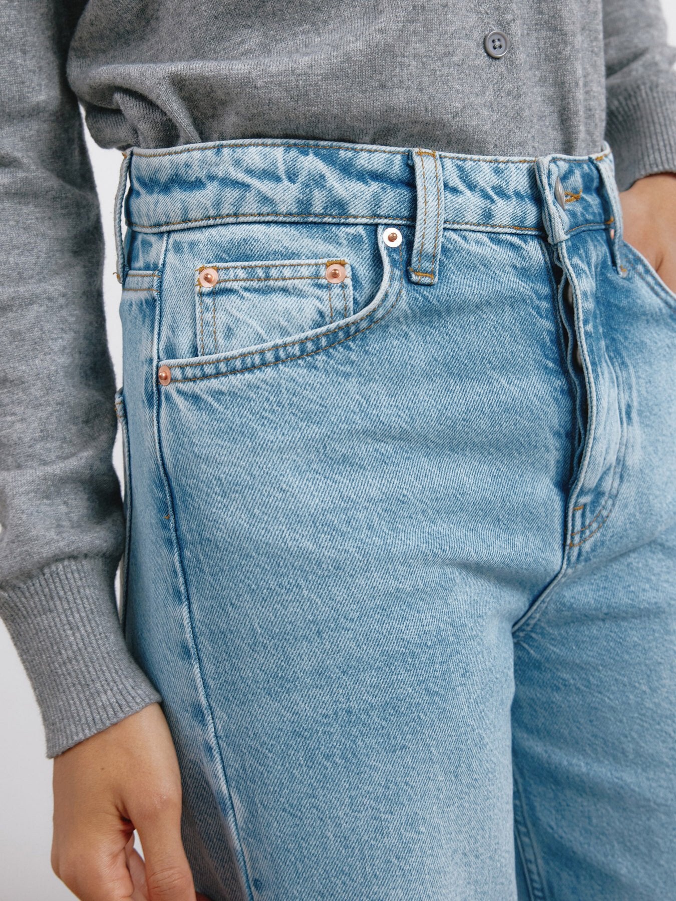 Full Length Wide Length Jeans