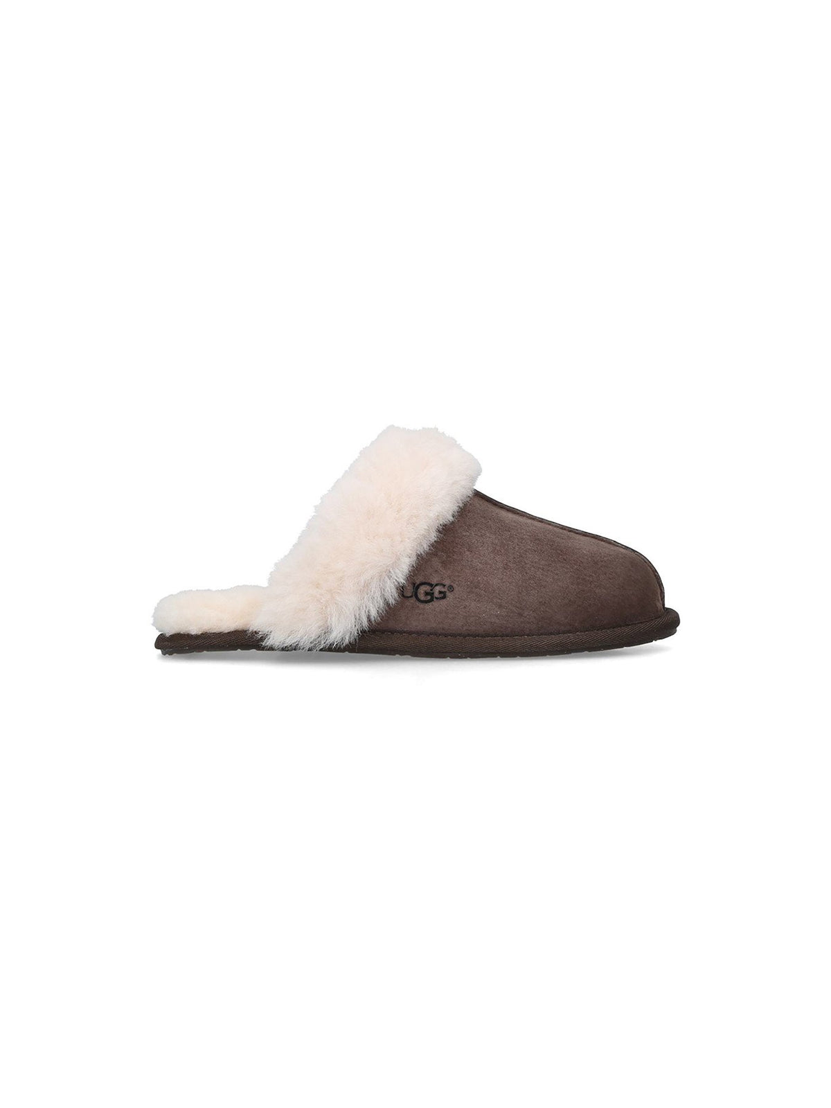 Women’s Scuffette II Shearling Slippers Dark Brown