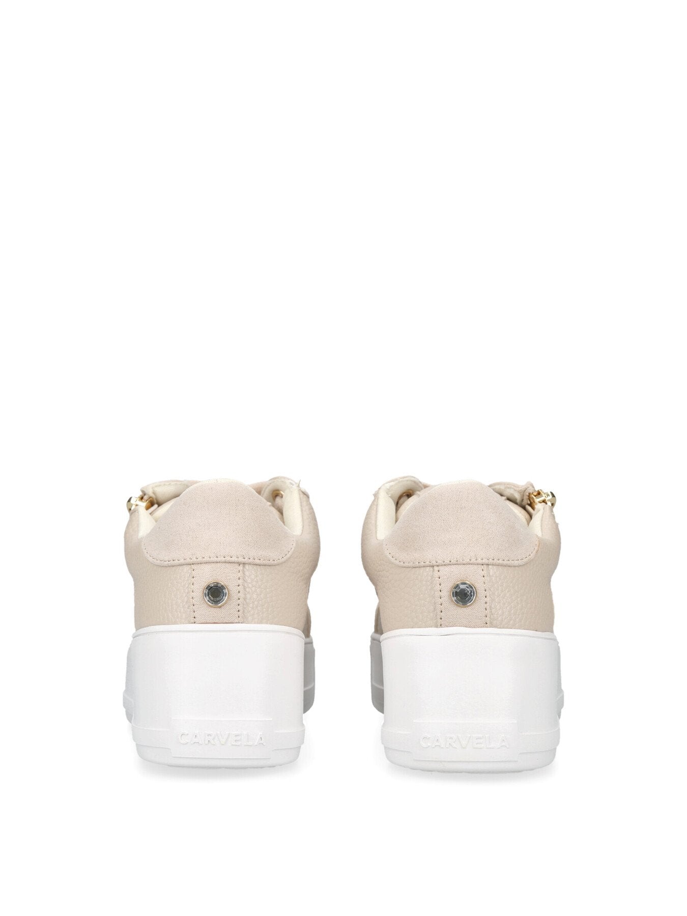 Jive Zip Ankle Boots Beige