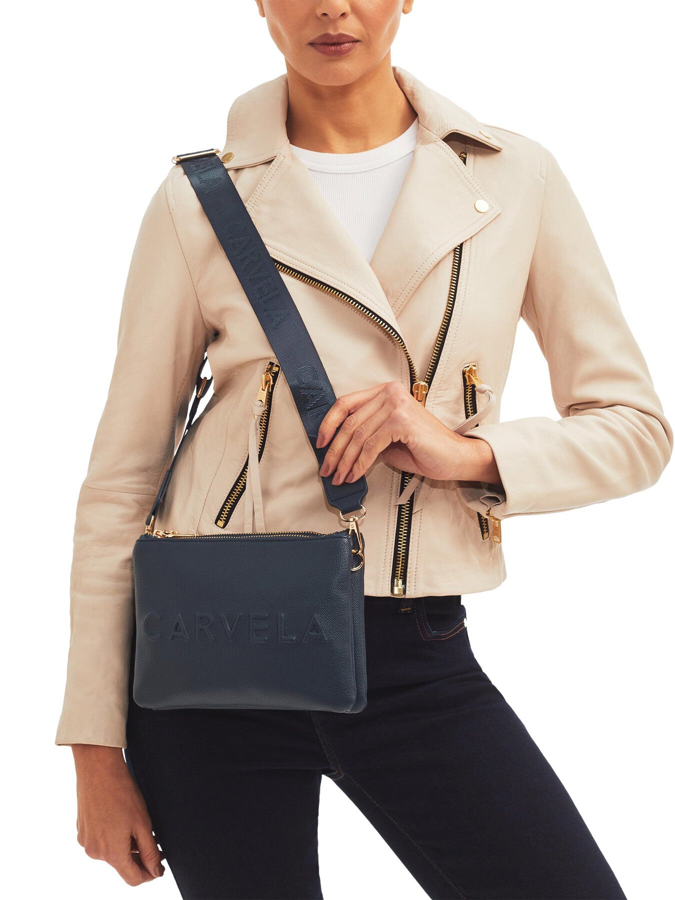 FRAME DOUBLE POUCH