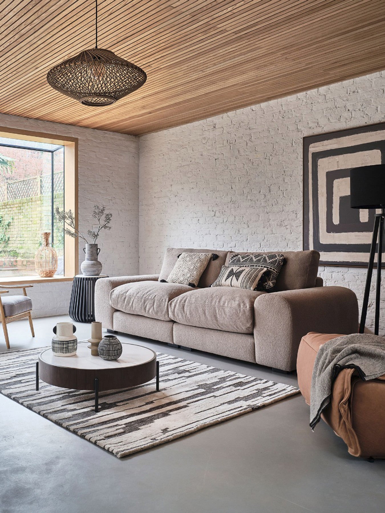 Orlando Large Coffee Table, Marble