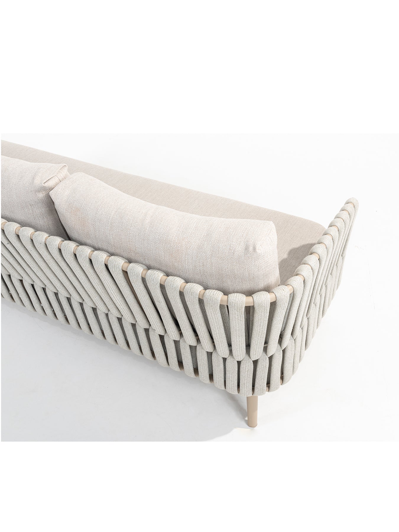 Eva Outdoor 5-Seater Lounge Set with Monroe Coffee Tables