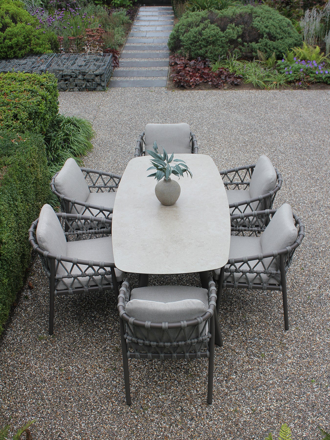 Piacenza Terra 6 Seater Dining Set
