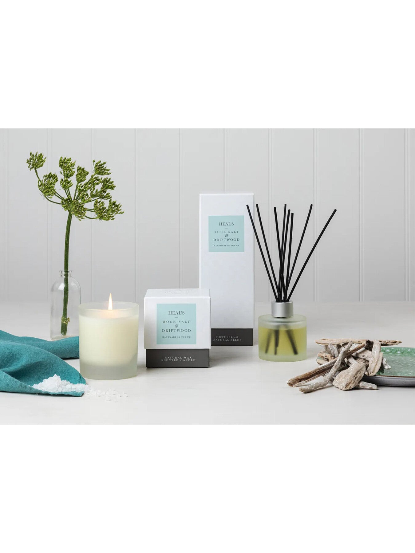 Rock Salt & Driftwood Natural Reed Diffuser