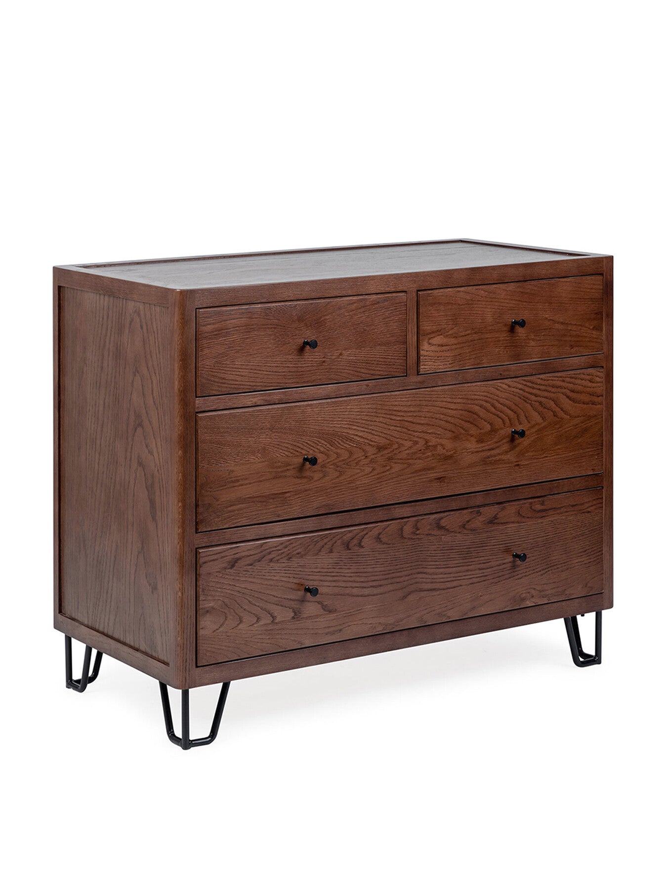 Brunel Low Chest Dark Wood