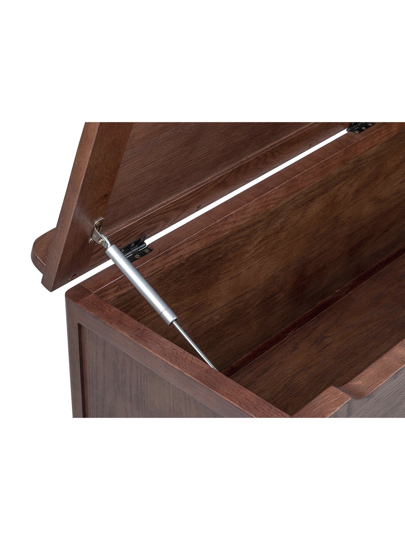 Brunel Blanket Box Dark Wood