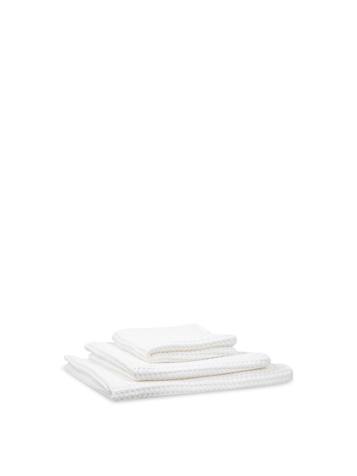 Waffle Hand Towel White