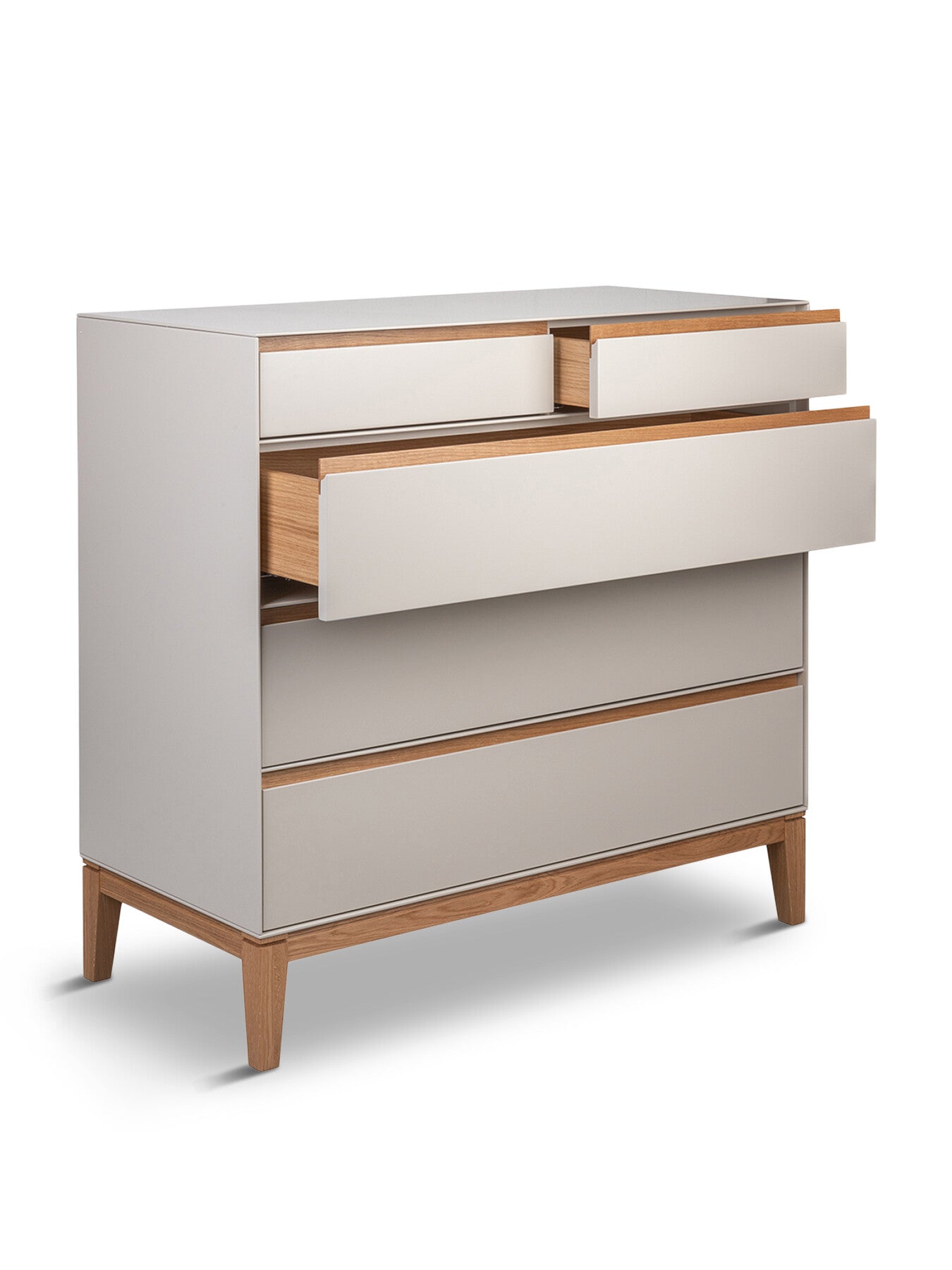 Lars 5 Dresser Cashmere and Oak