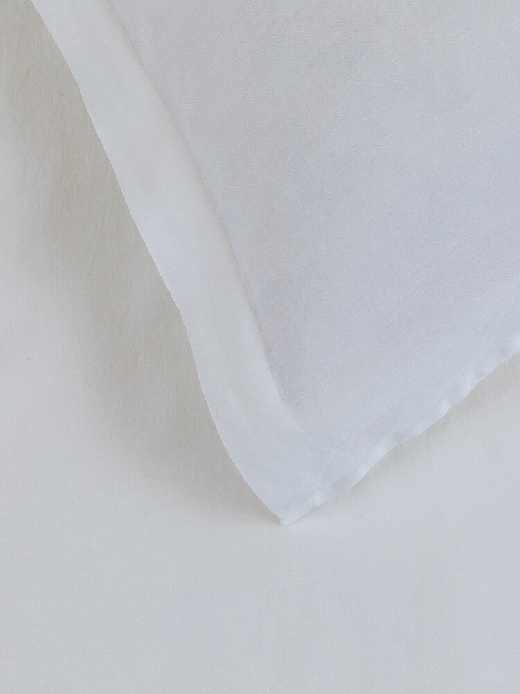 Washed Linen Oxford Pillowcase