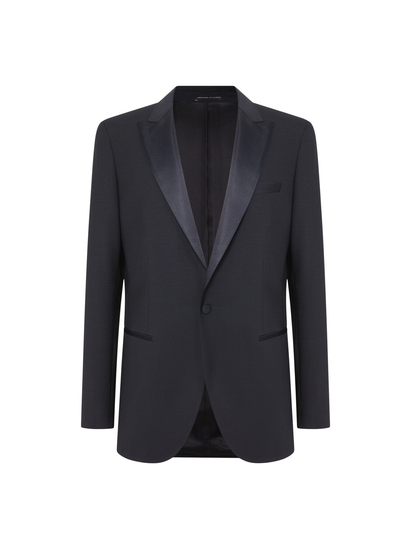 Poker Modern Fit Single Breasted Tuxedo Jacket