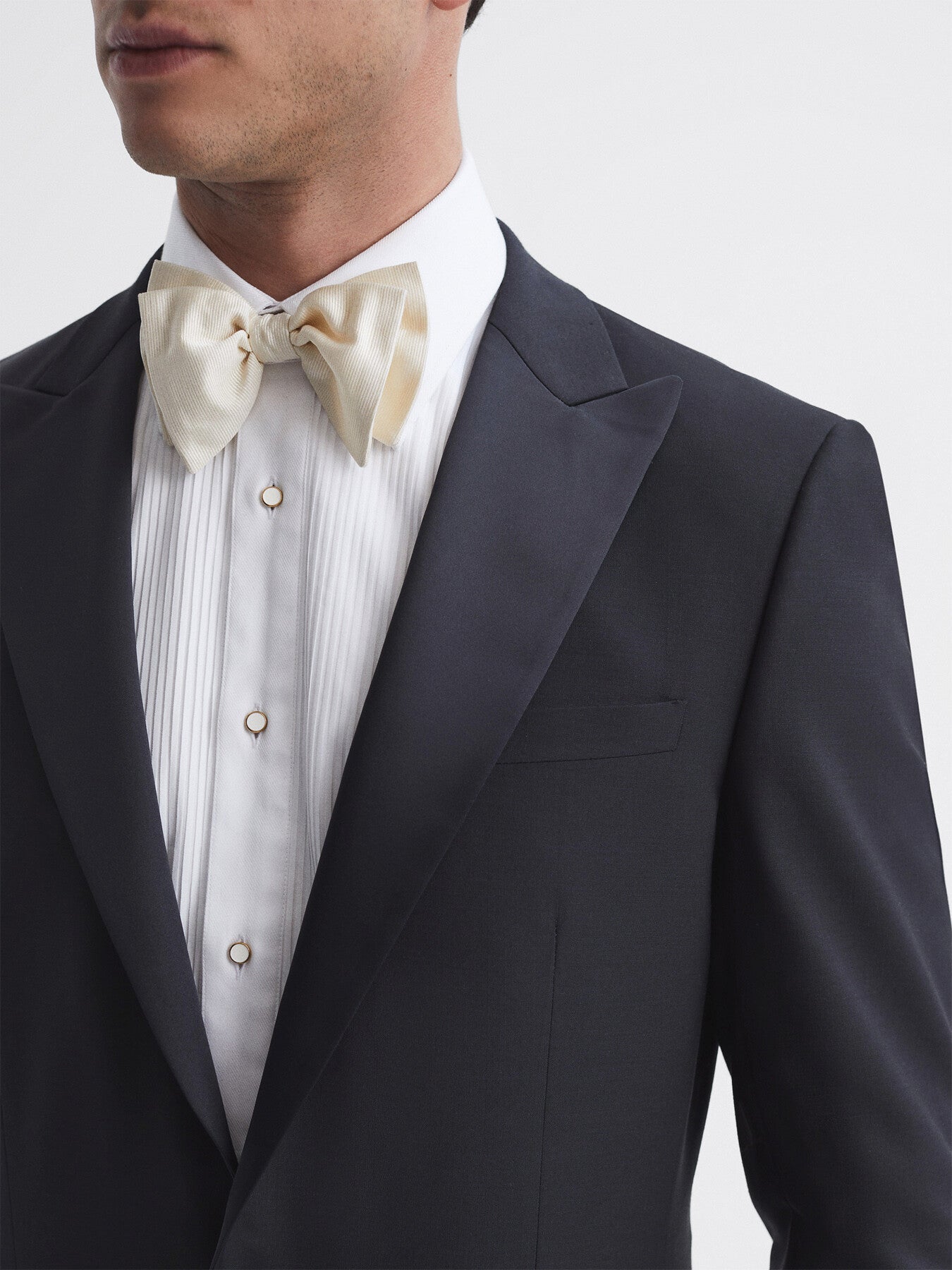 Poker Modern Fit Single Breasted Tuxedo Jacket