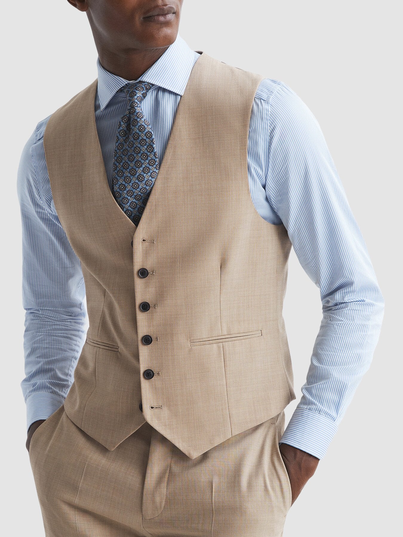 Wish Slim Fit Waistcoat