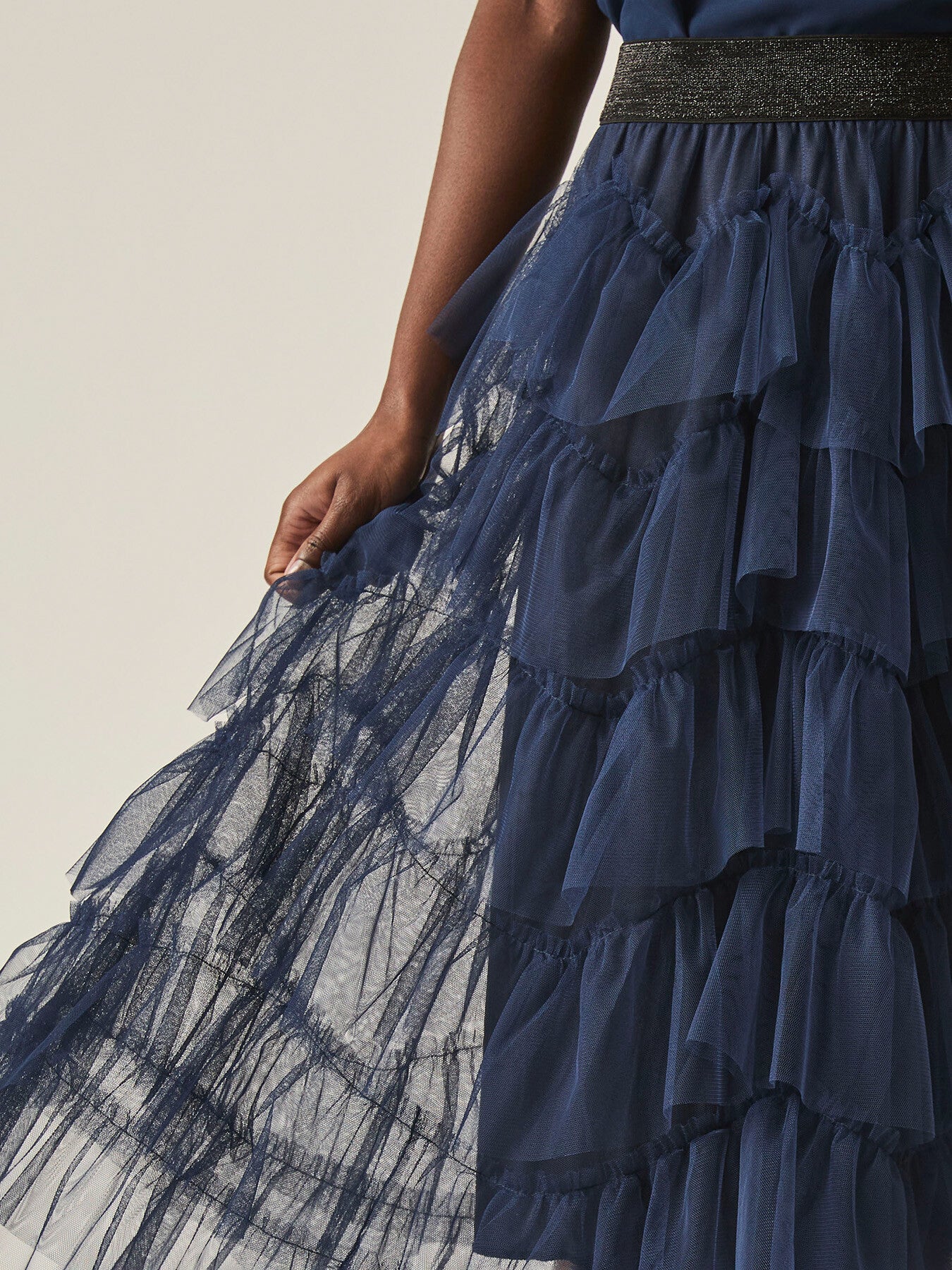 Organza Ruffle Skirt