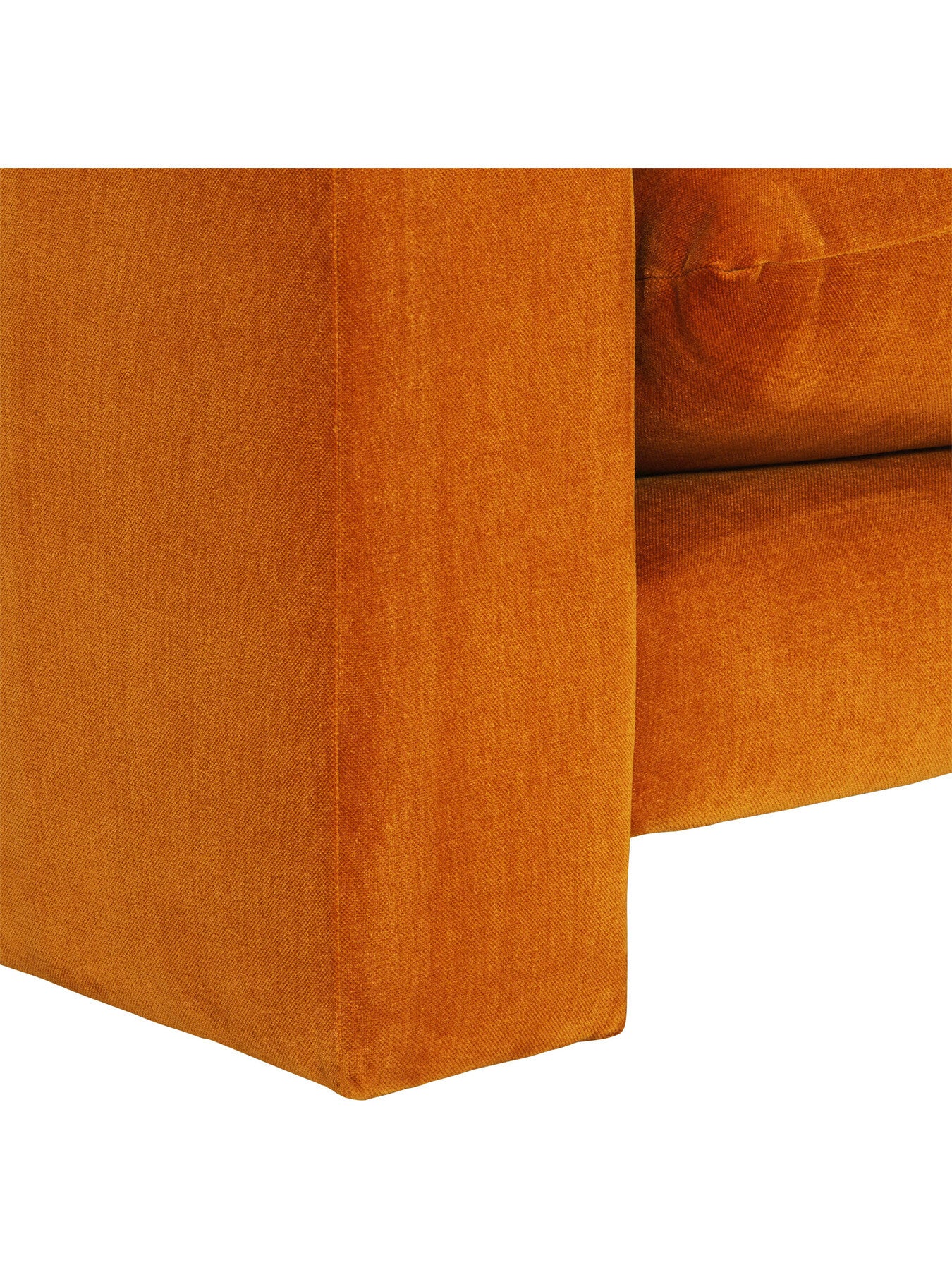 Hoxton Chenille Fabric Snuggle Armchair