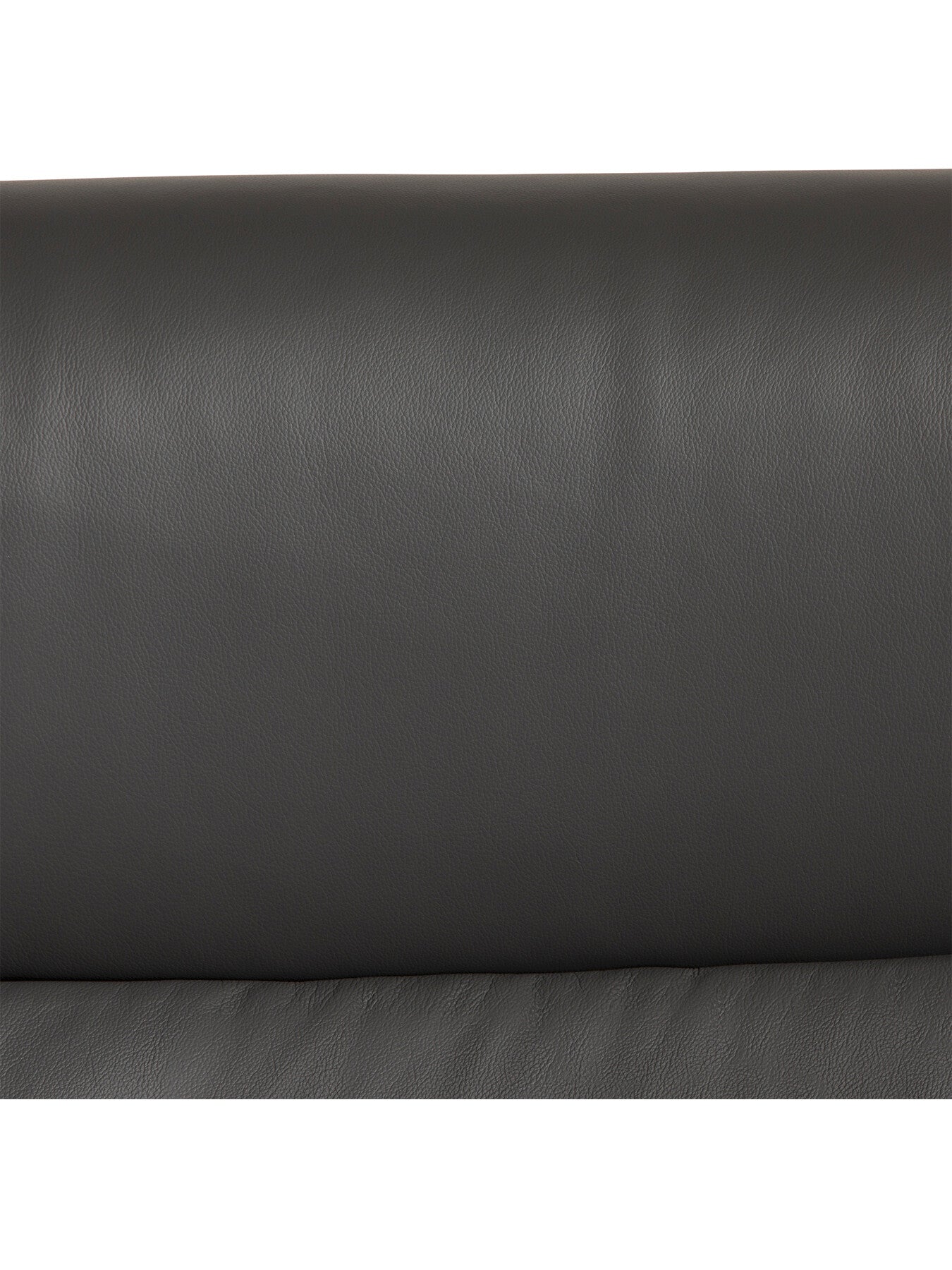 Grey Tokyo Grey Leather Recliner Chair And Footstool