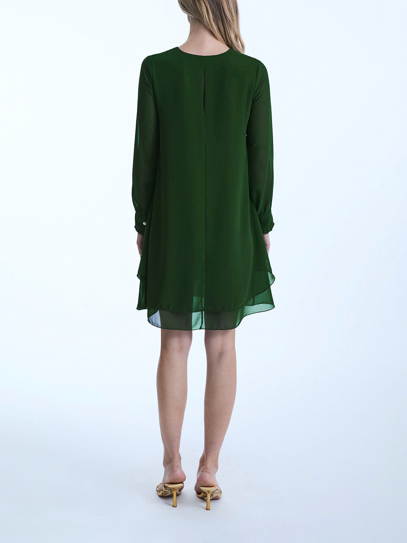 Wave Hem Dress