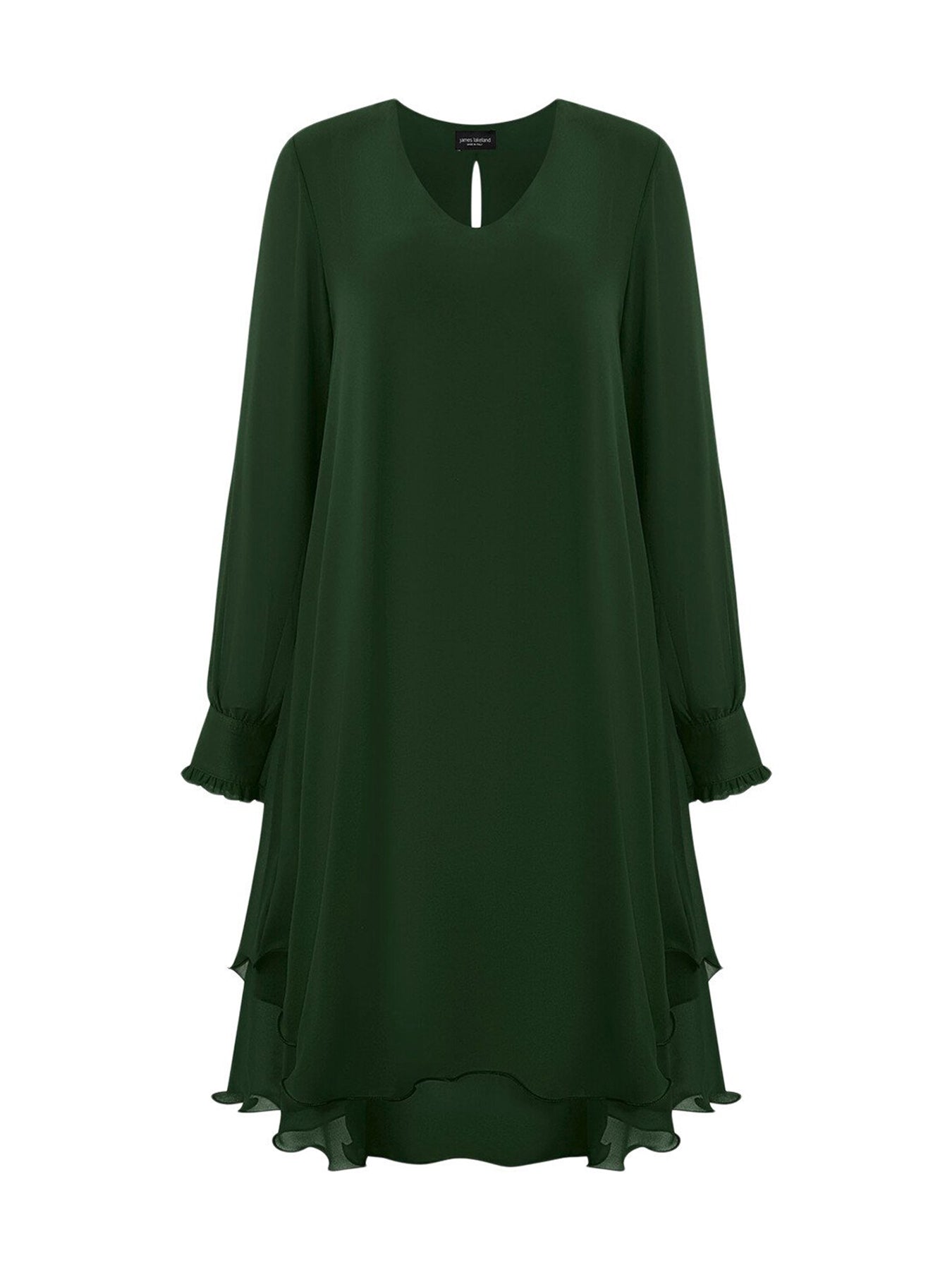 Wave Hem Dress