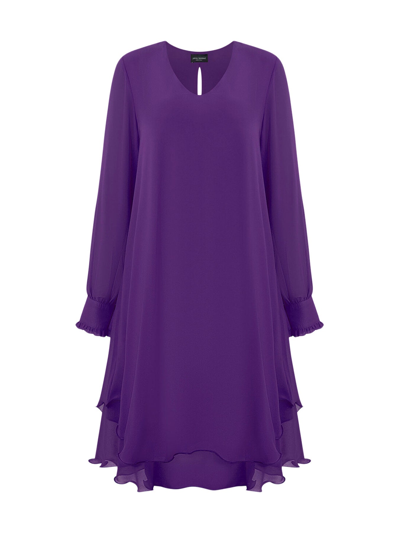 Wave Hem Dress