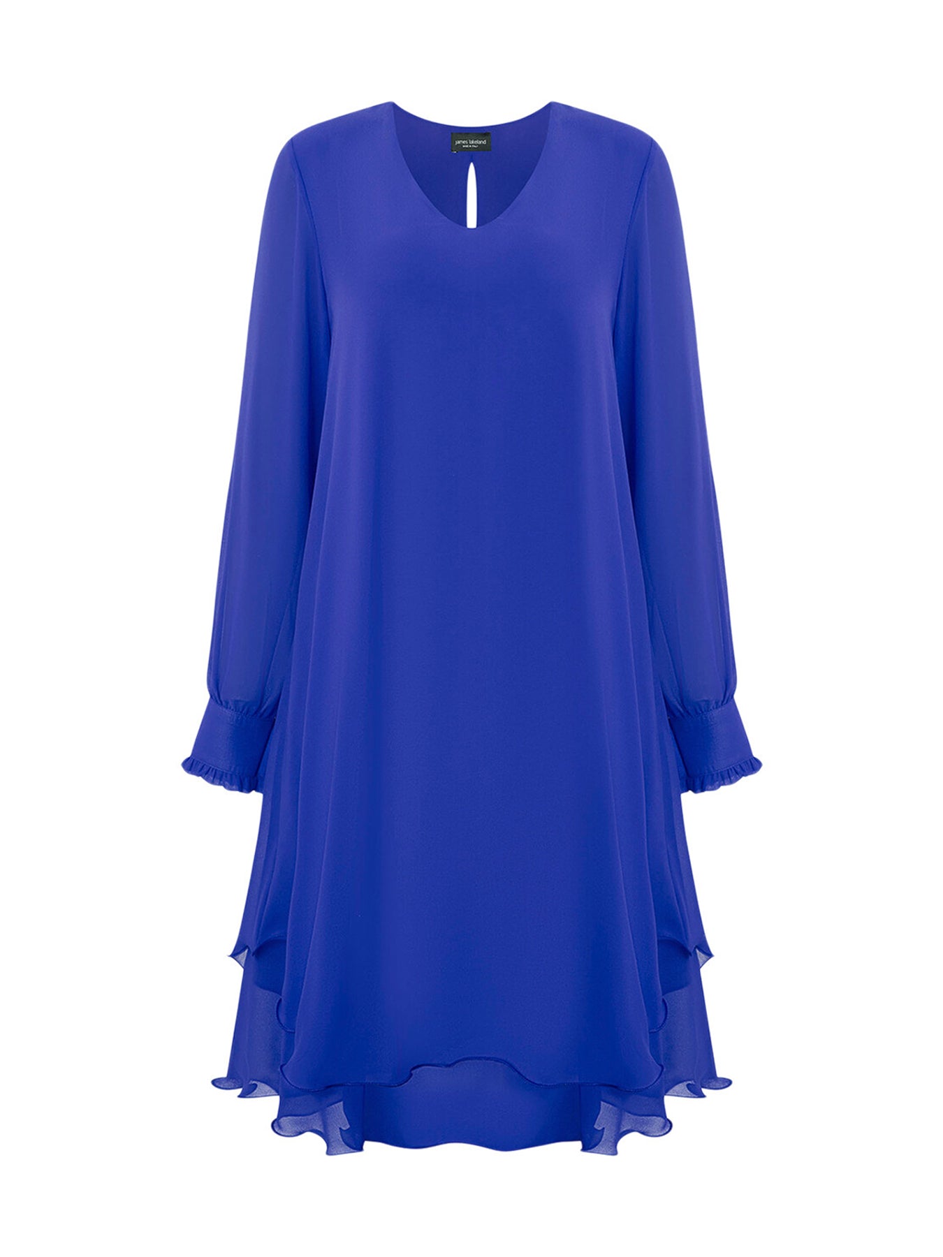 Wave Hem Dress