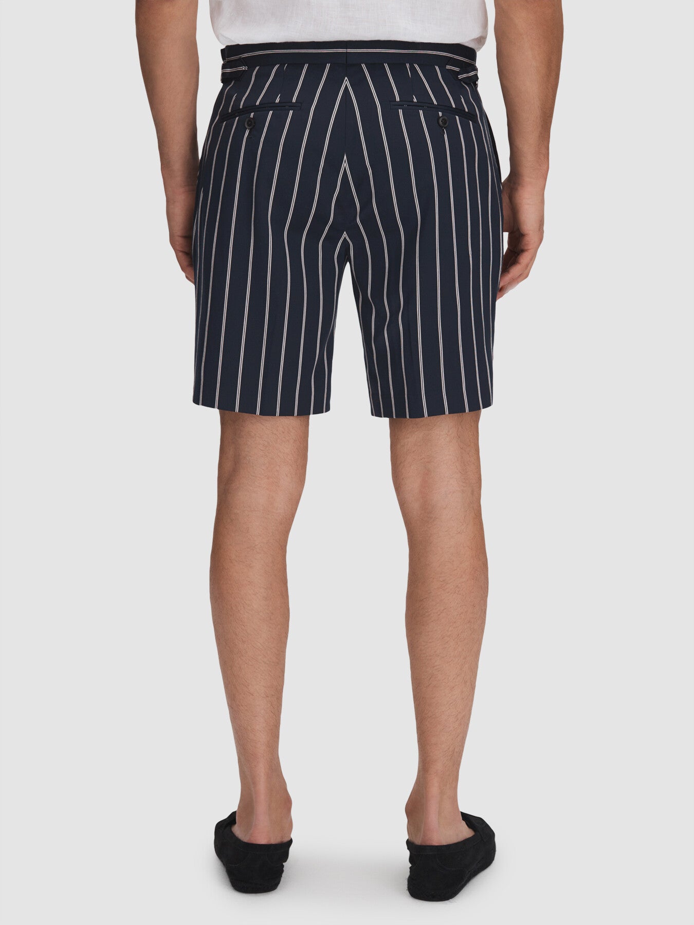 Lake Striped Side Adjuster Shorts