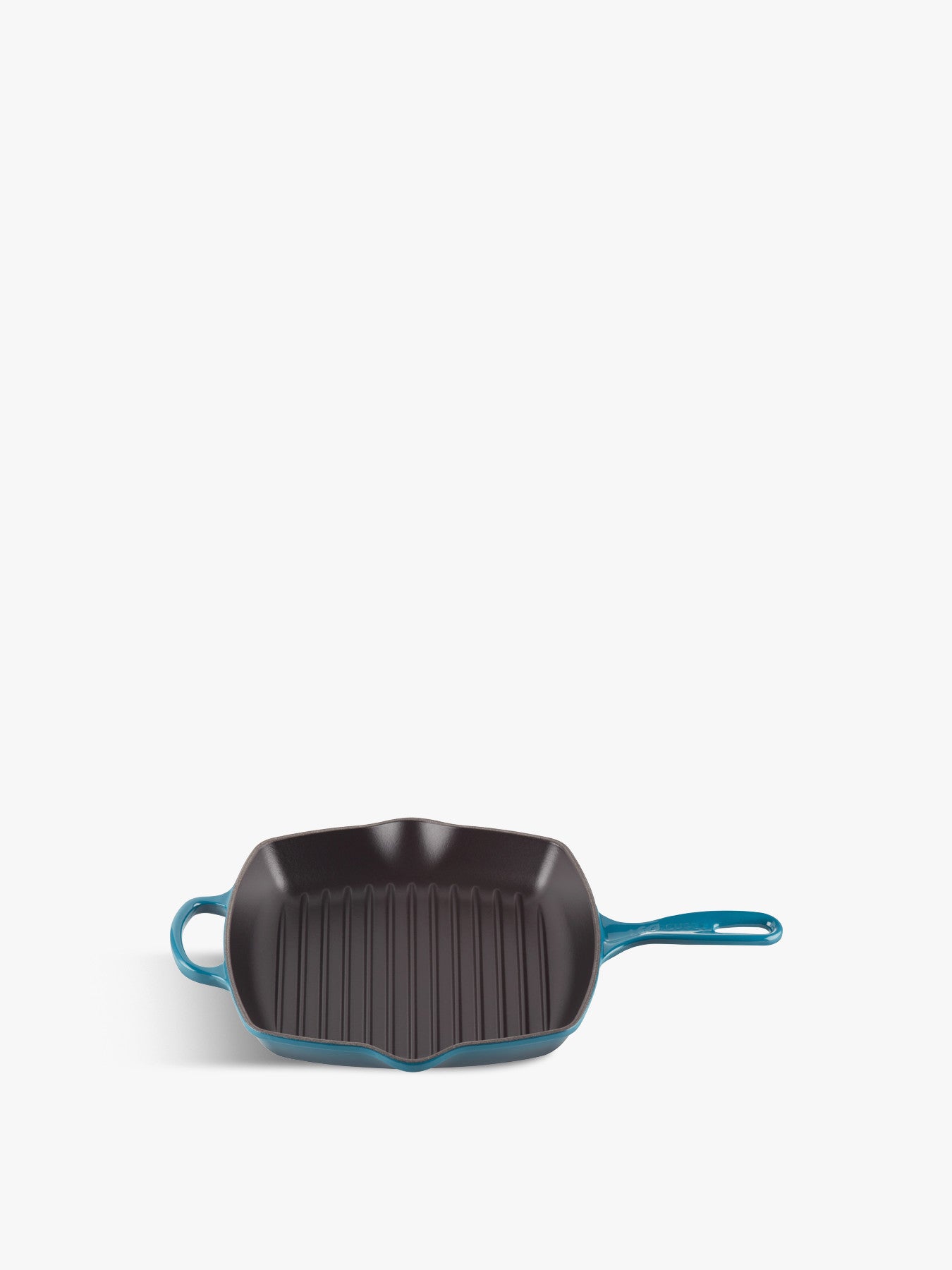 Signature Cast Iron Square Grillit 29cm Teal