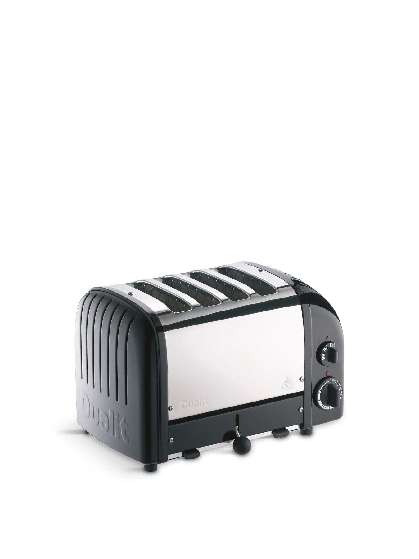 Classic 4-Slot Toaster Black