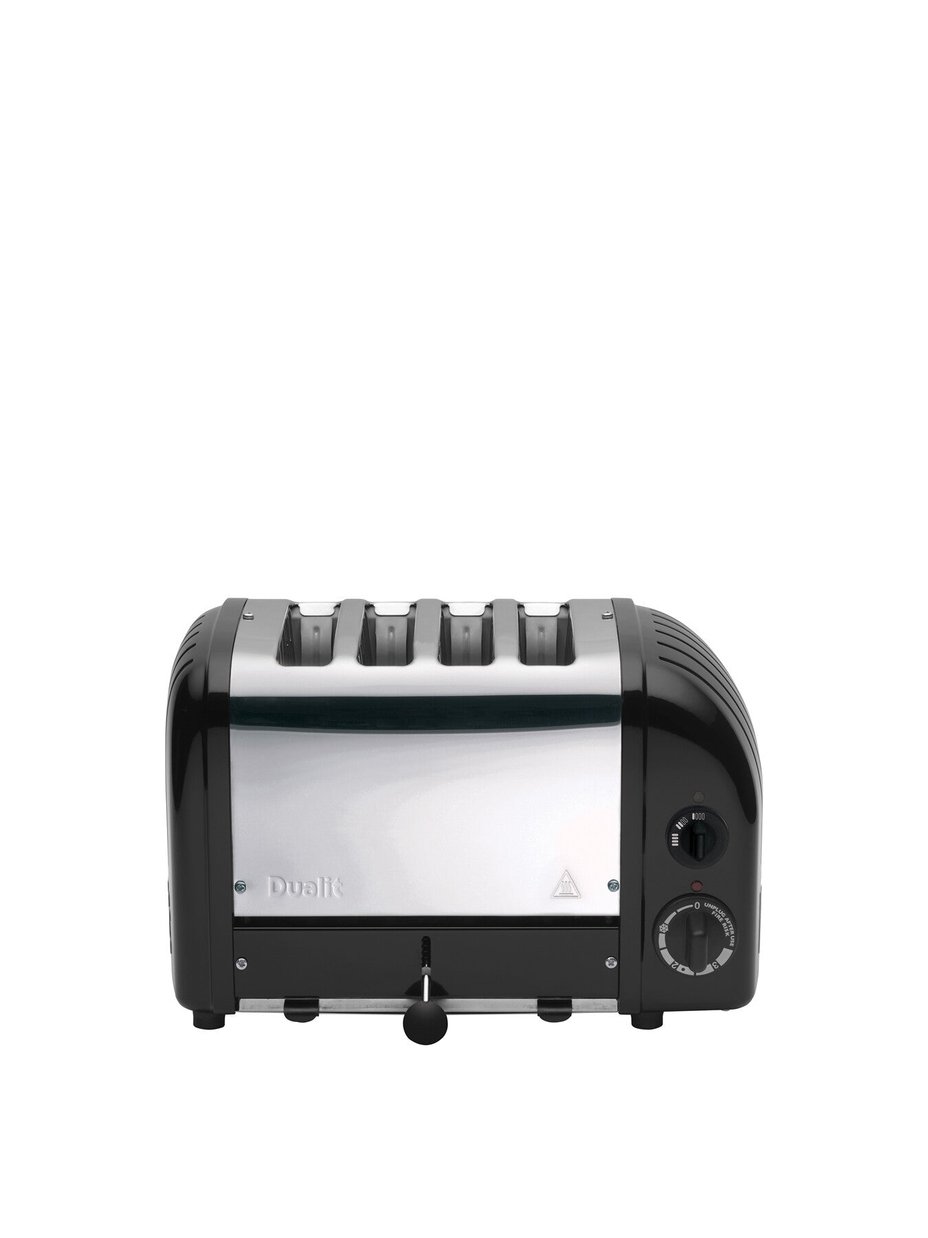 Classic 4-Slot Toaster Black